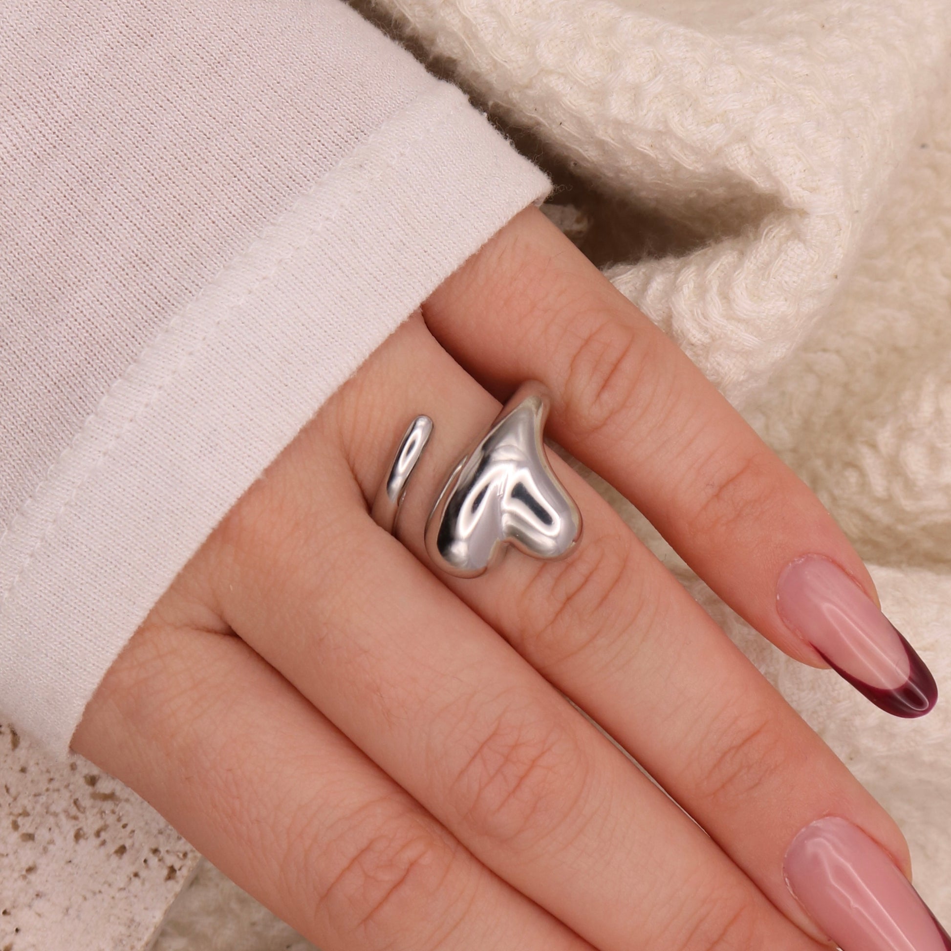 ANELLO DOUBLE HEART