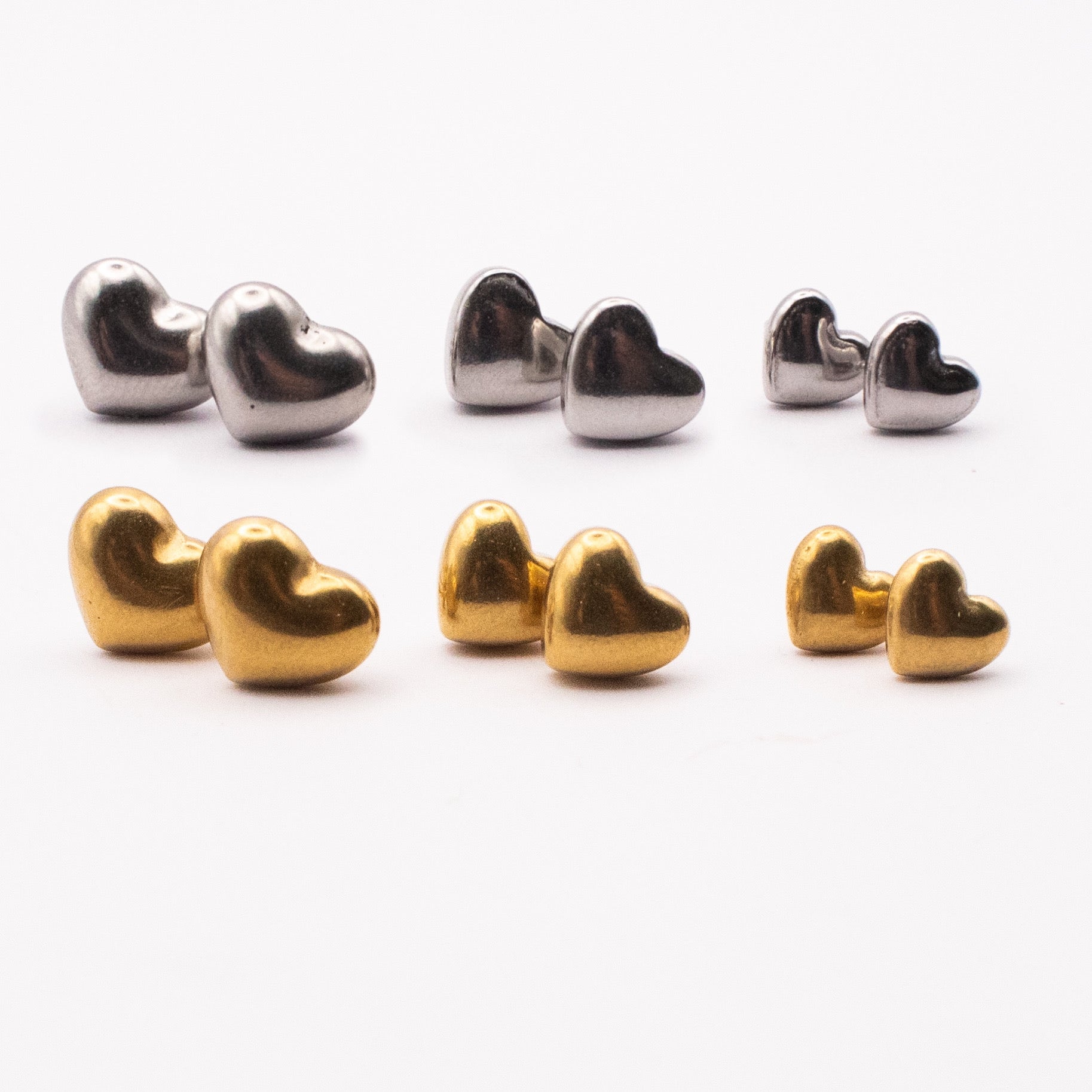 SET ORECCHINI BABY HEARTS