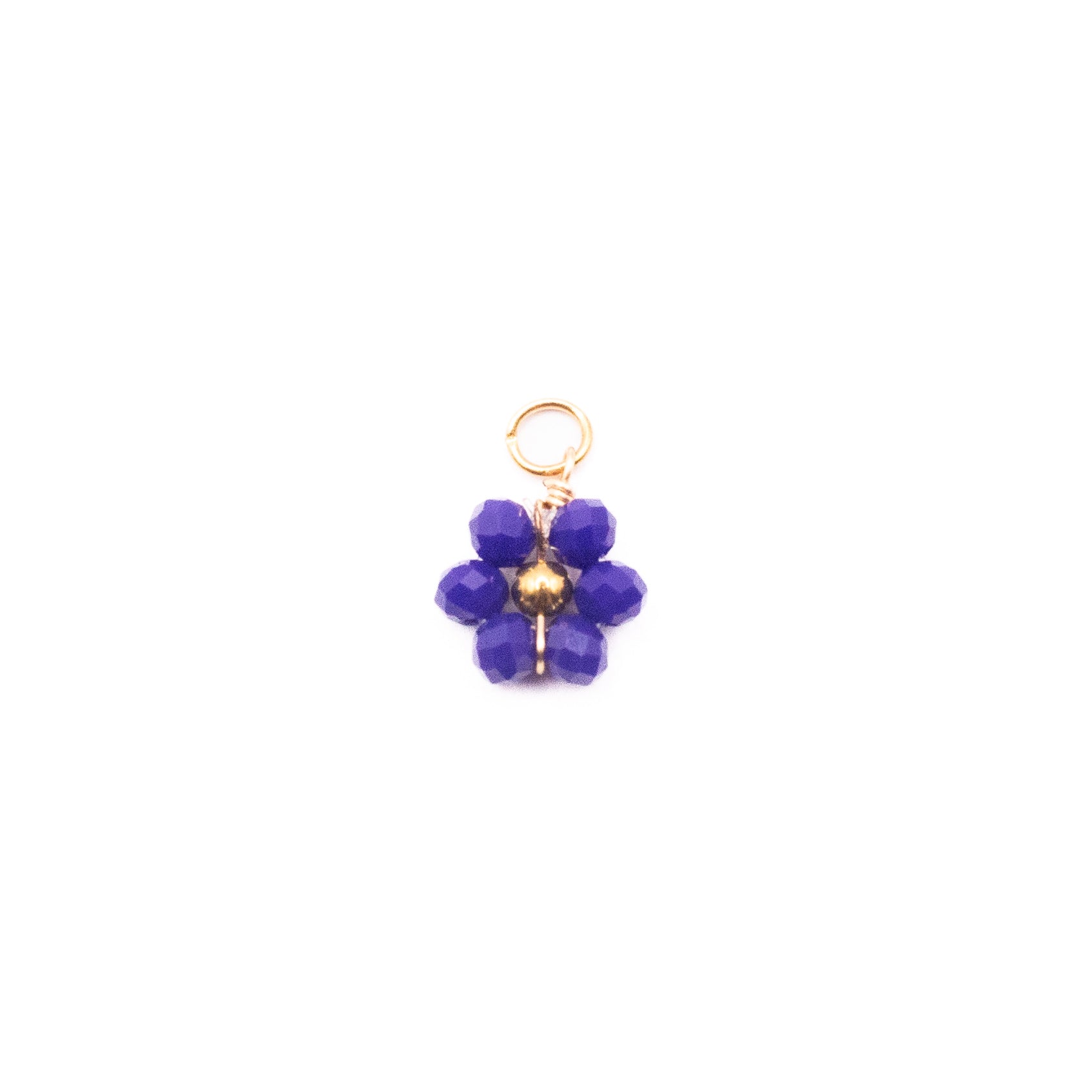 #CHARMBAR BLUE FLOWER