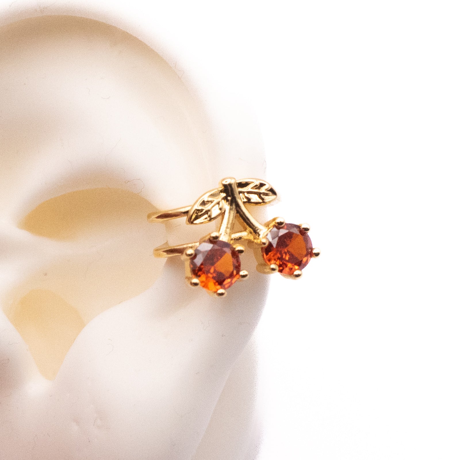 EAR CUFF AMBER CHERRY LIMITED ED.