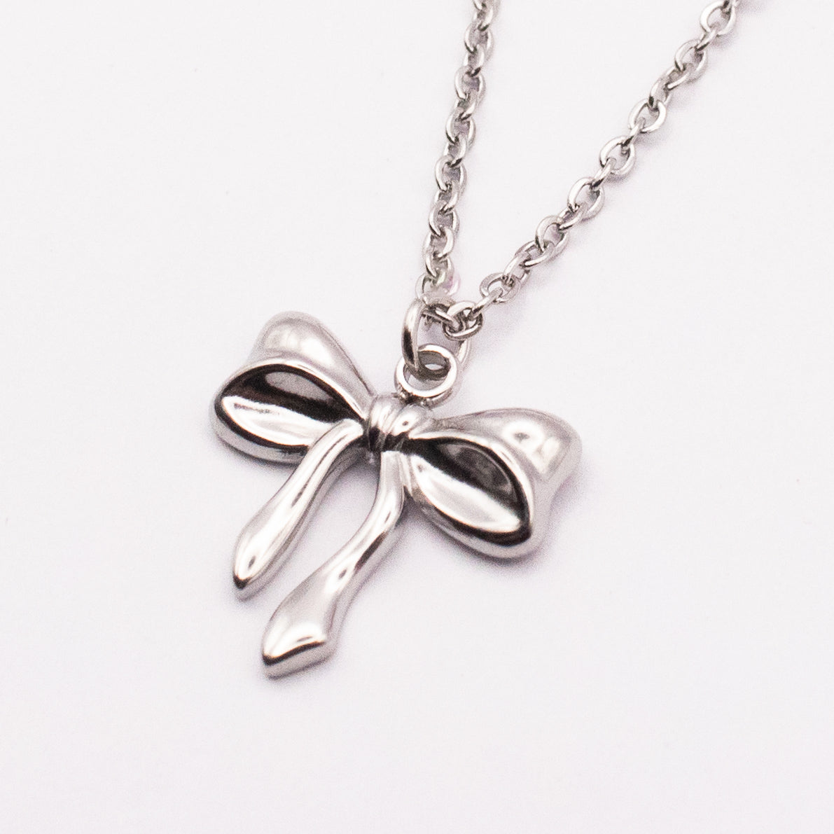 COLLANA VINTAGE BOW SILVER