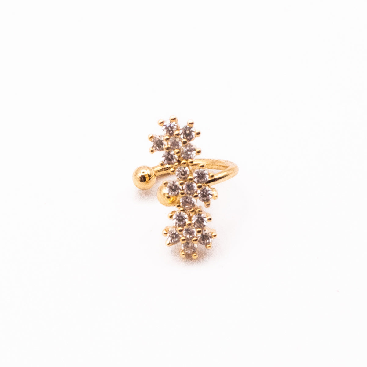 EAR CUFF TRIS FLOWER
