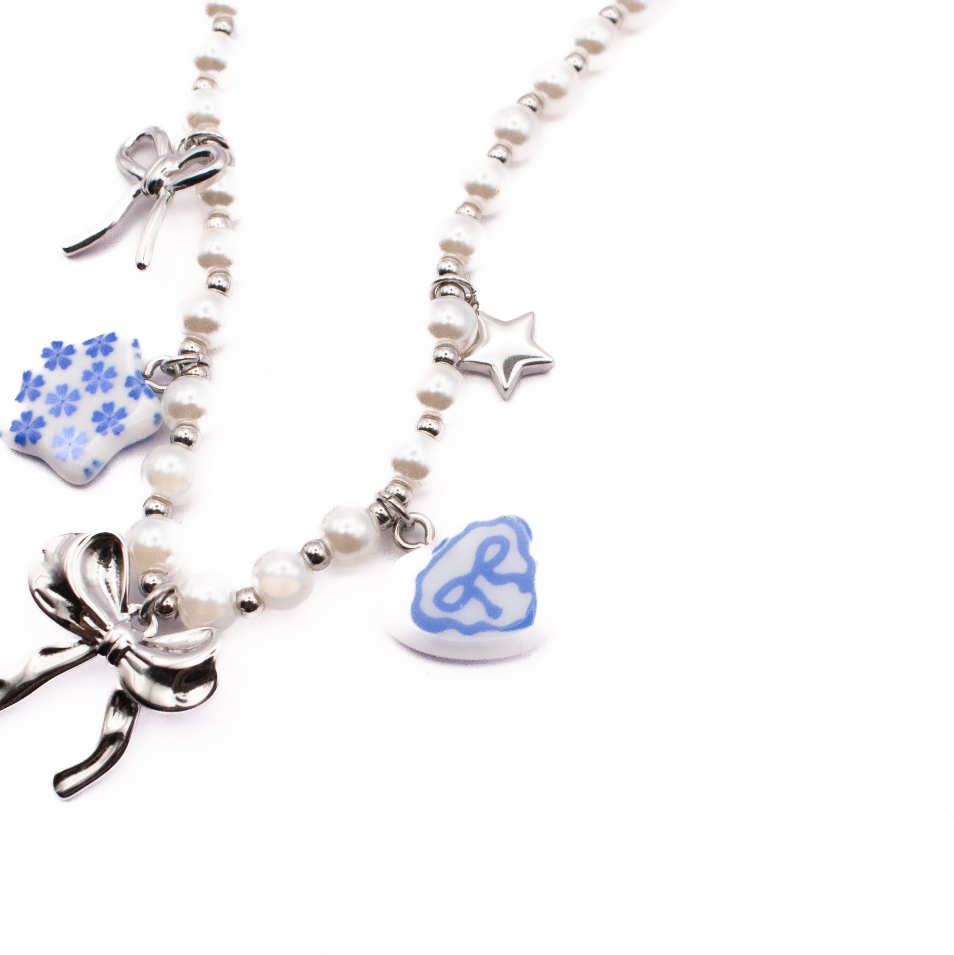 COLLANA PEARL BOW