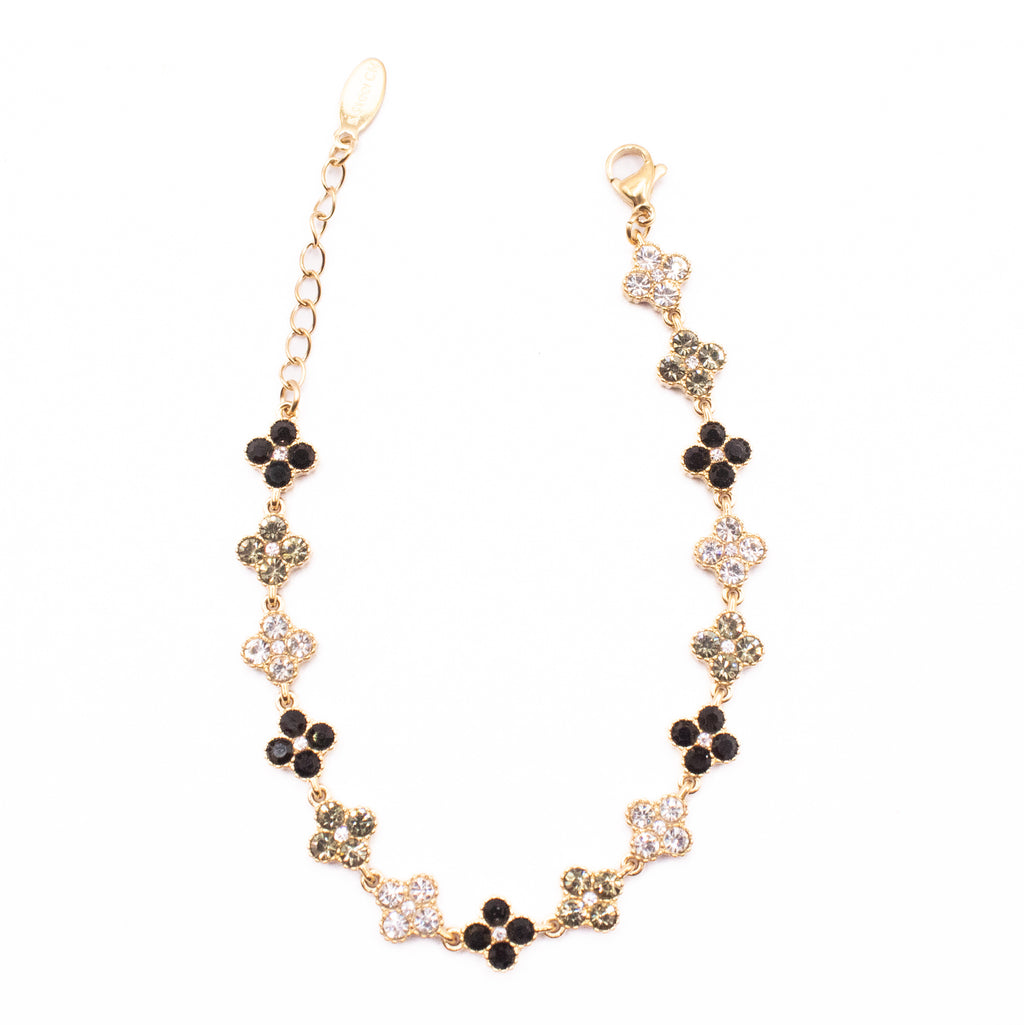 BRACCIALE LUX QUATREFOIL BLACK