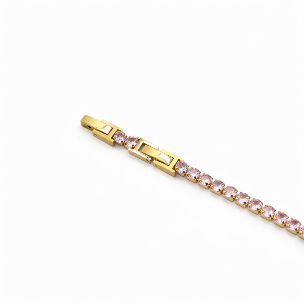 BRACCIALE TENNIS PINK
