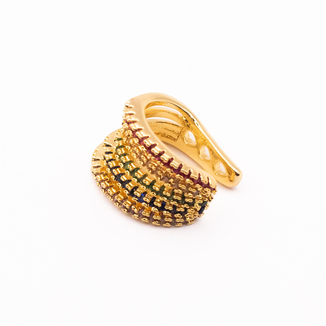 EAR CUFF RAINBOW PAVÈ