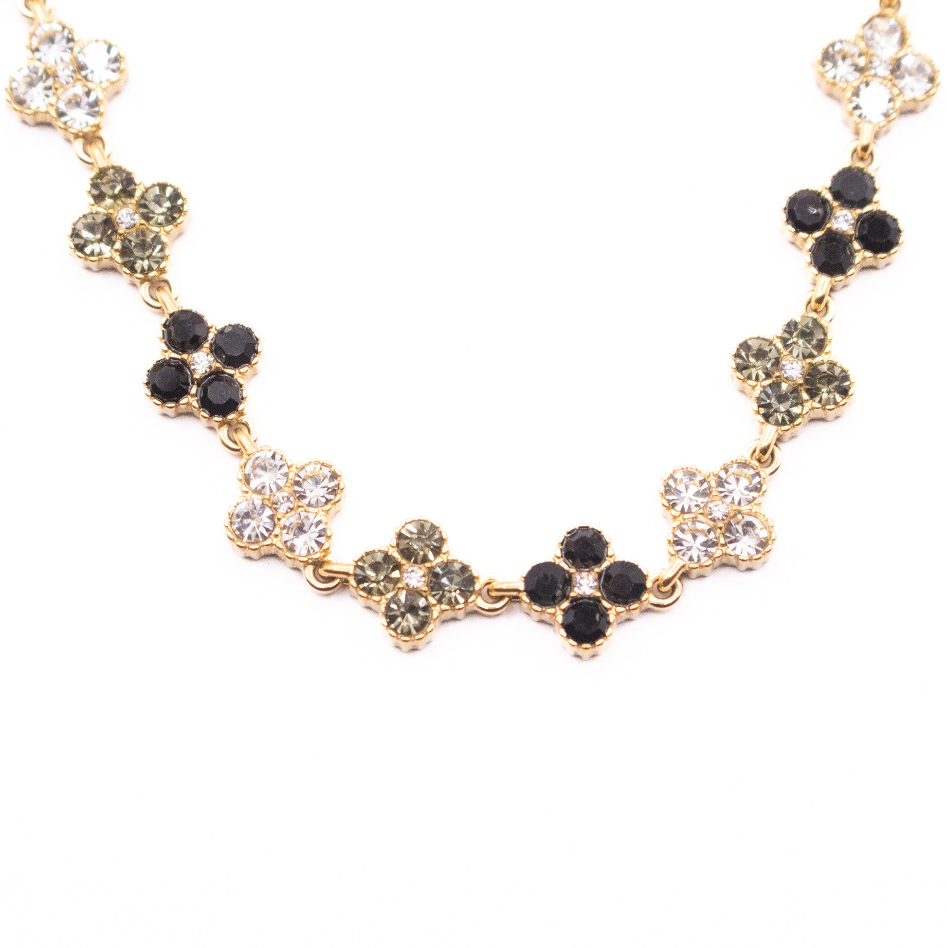 COLLANA LUX QUATREFOIL BLACK