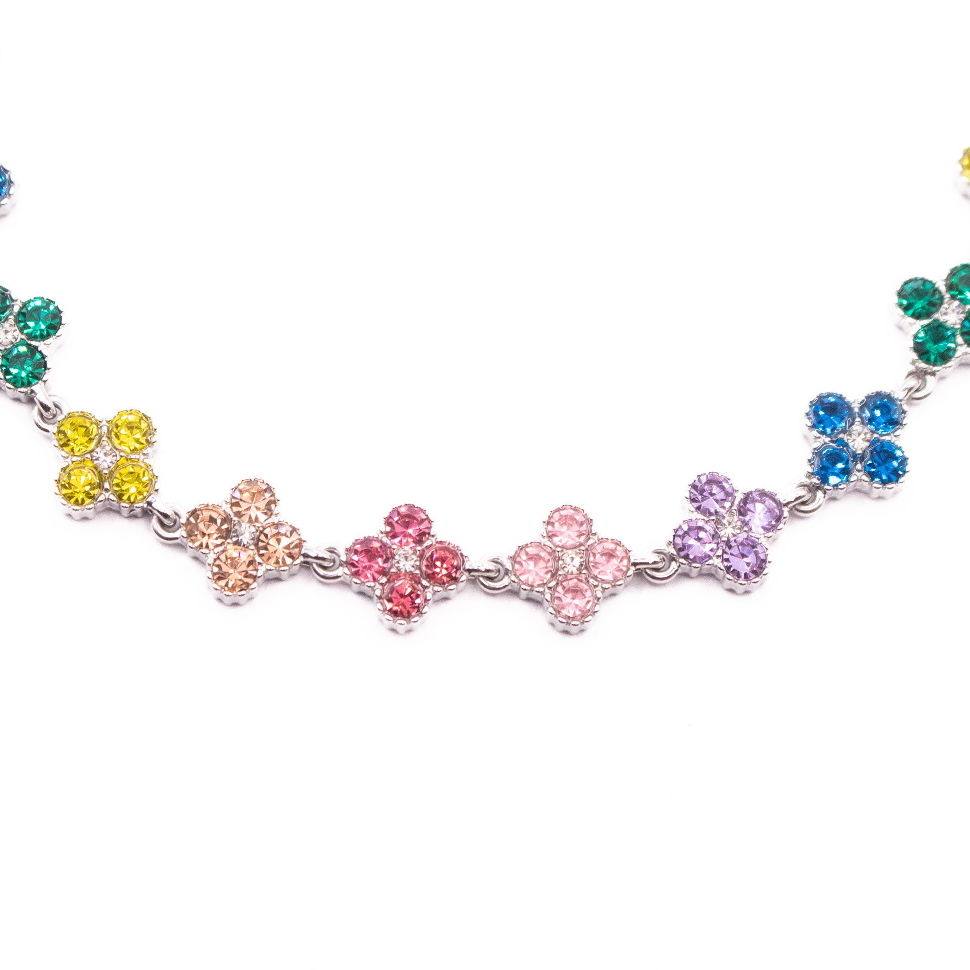 COLLANA LUX QUATREFOIL MULTICOLOR