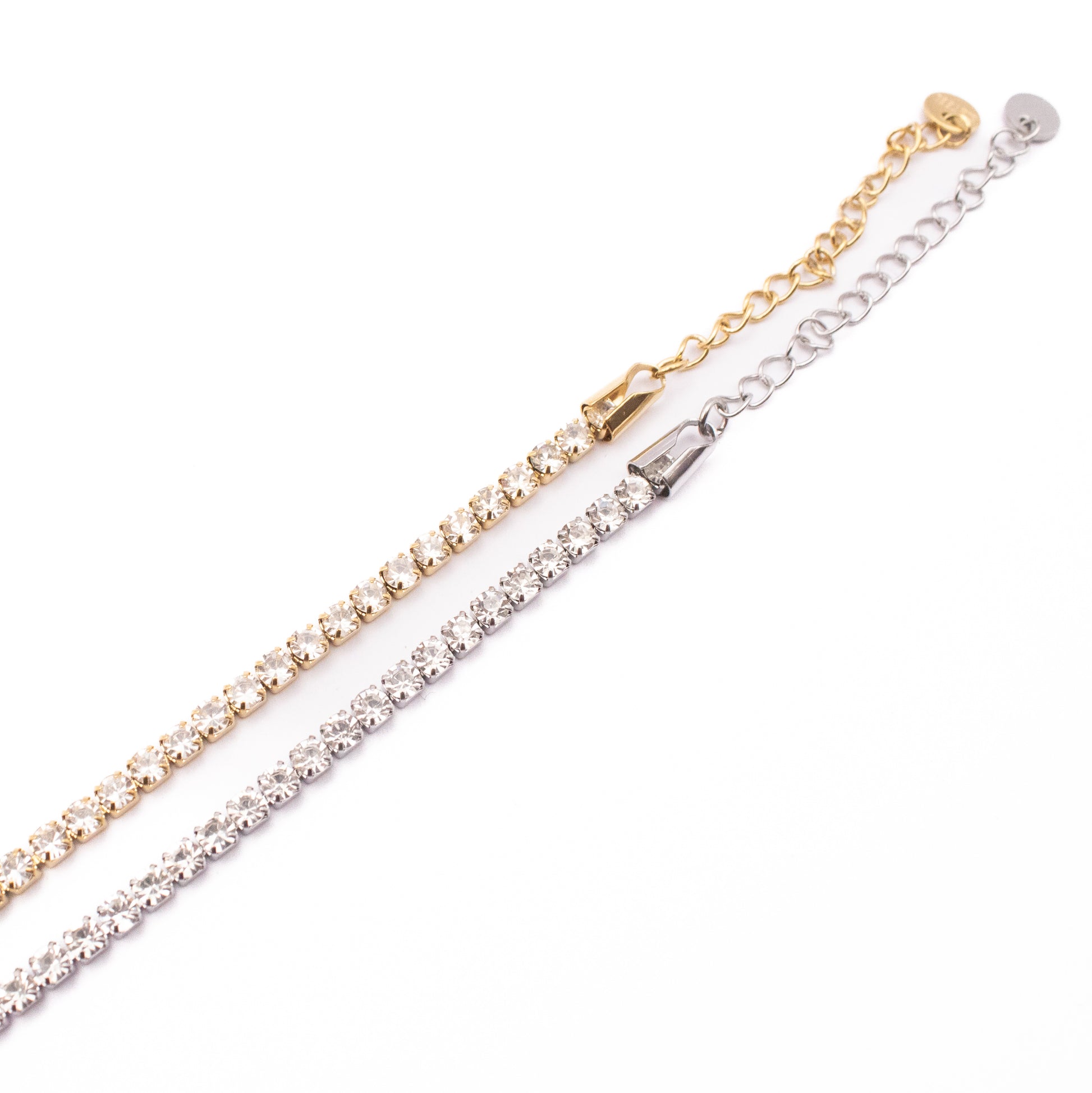 BRACCIALE TENNIS WHITE
