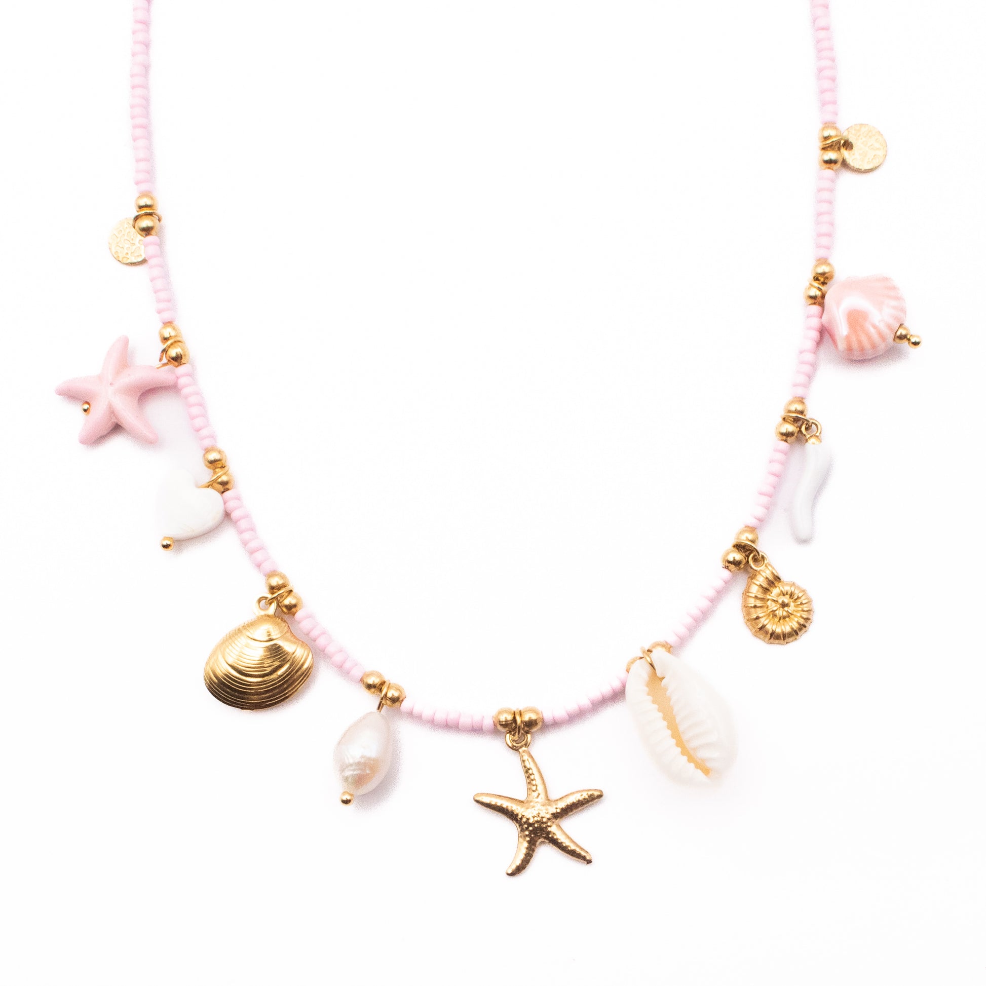 COLLANA ONDA ROSA