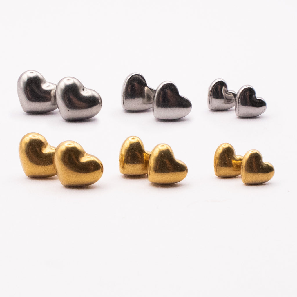 SET ORECCHINI BABY HEARTS