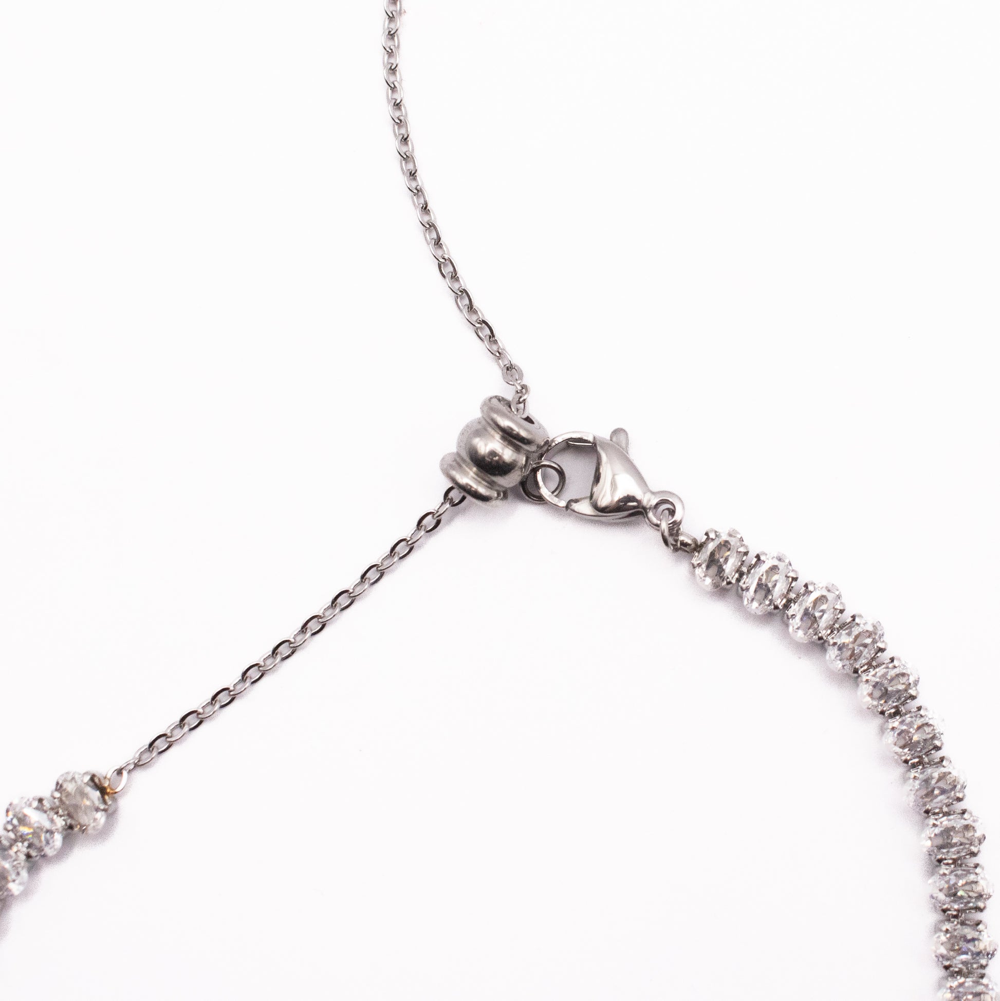 COLLANA GIROCOLLO OVAL TENNIS