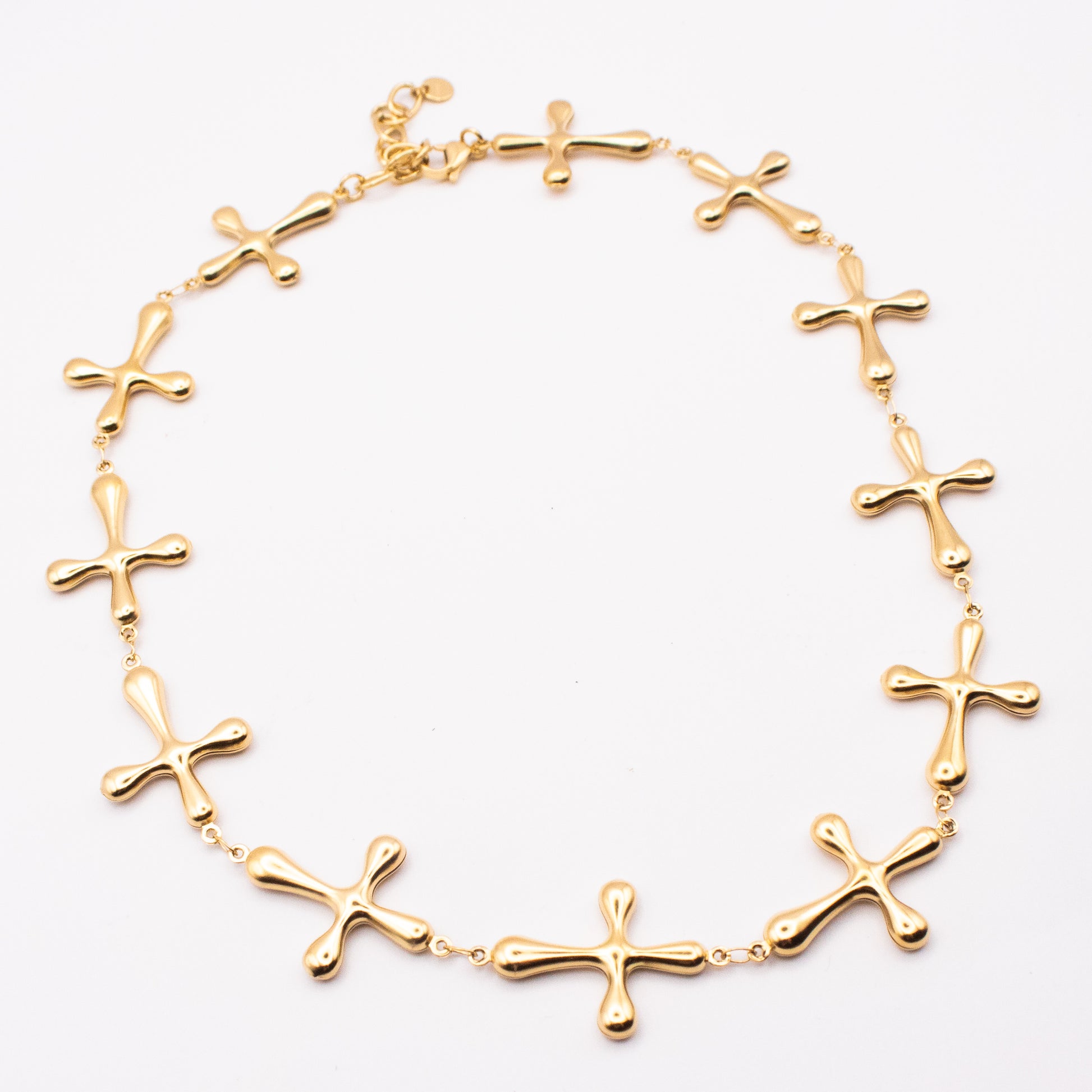 COLLANA CHOKER CROSSES
