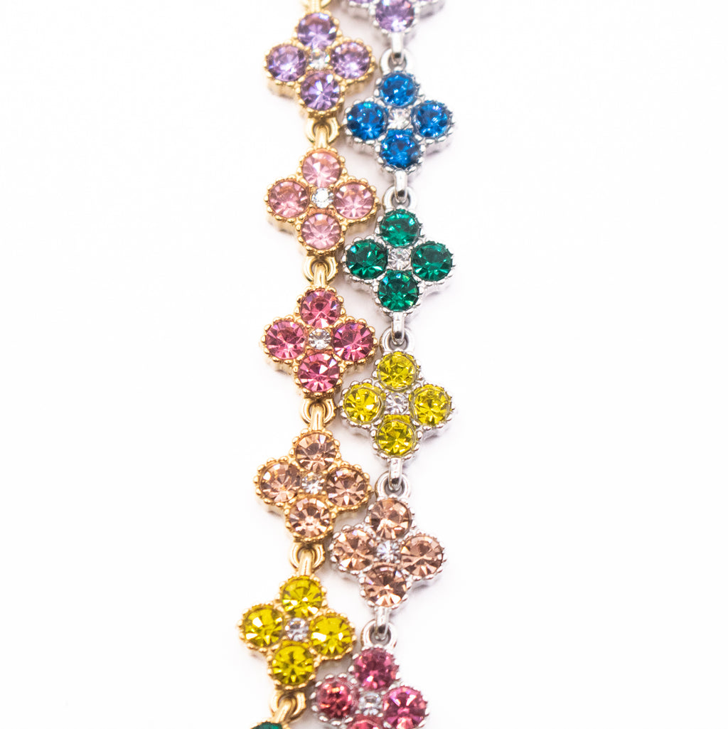 COLLANA LUX QUATREFOIL MULTICOLOR