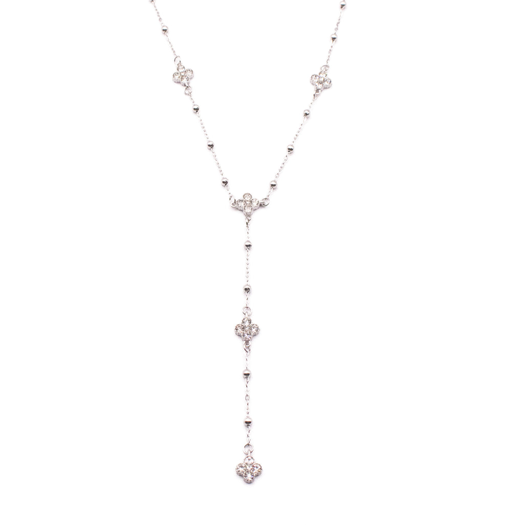 COLLANA LARIAT LUX QUATREFOIL