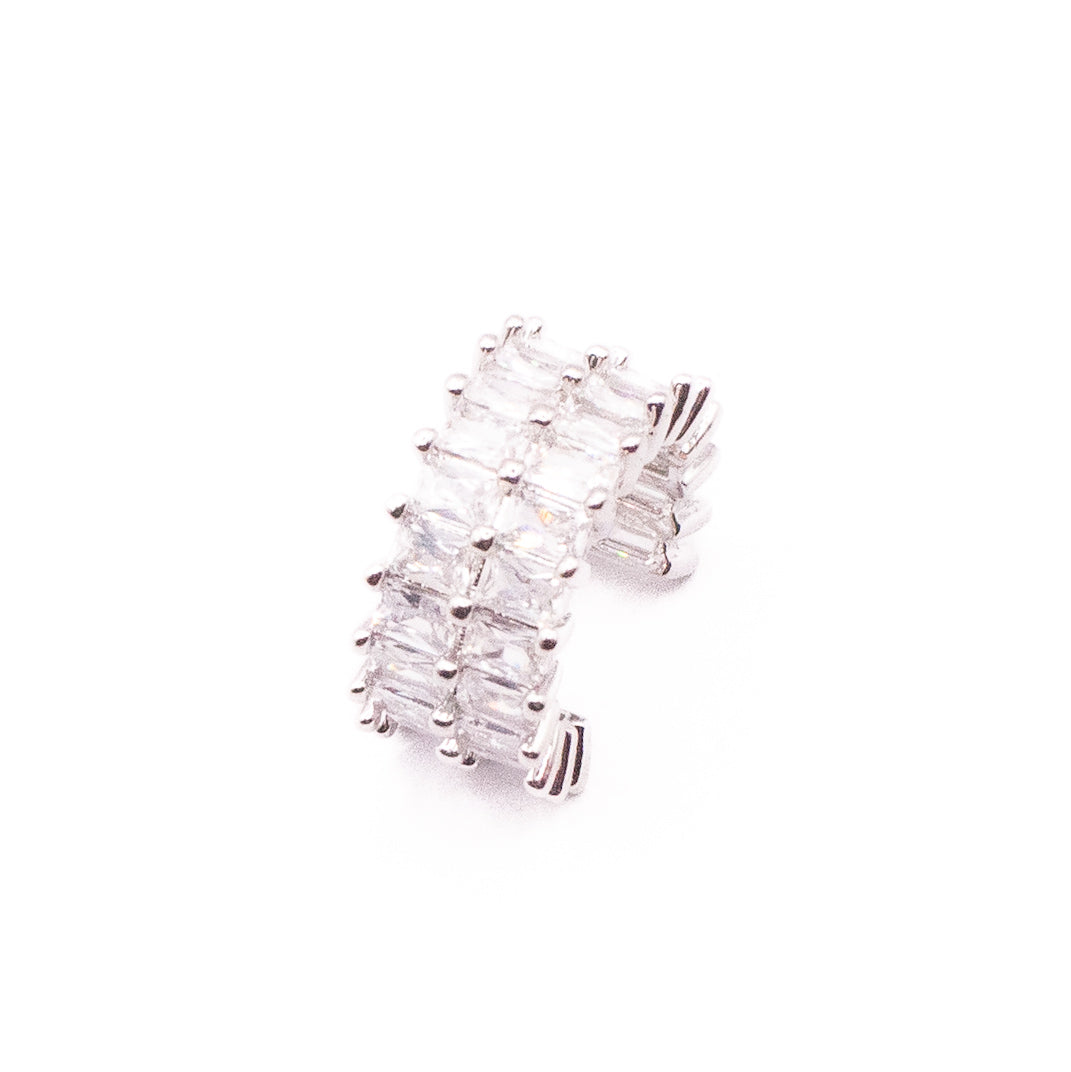 EAR CUFF DOUBLE BAGUETTE