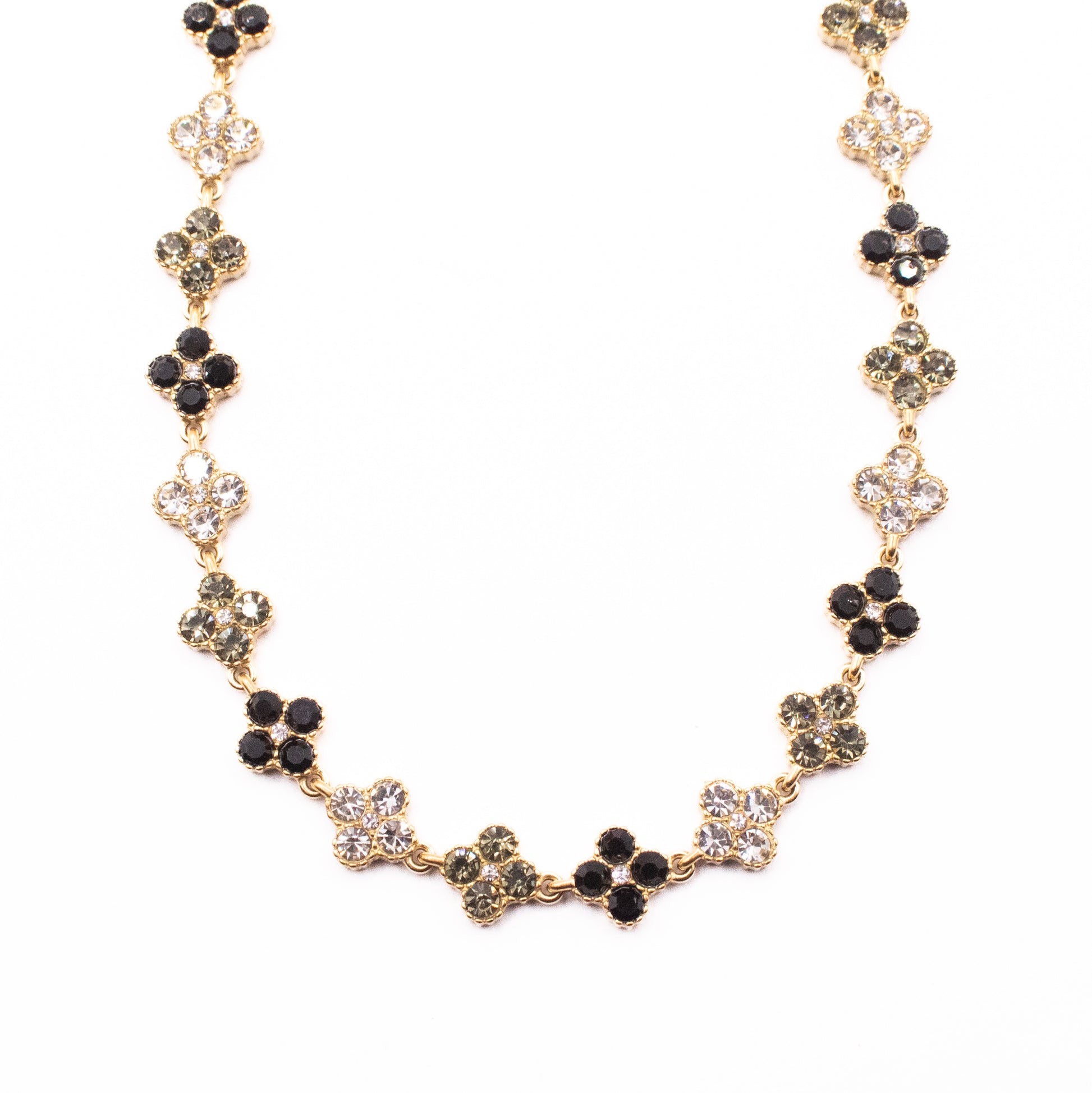 COLLANA LUX QUATREFOIL BLACK