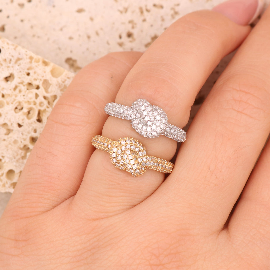 ANELLO NODE PAVÈ