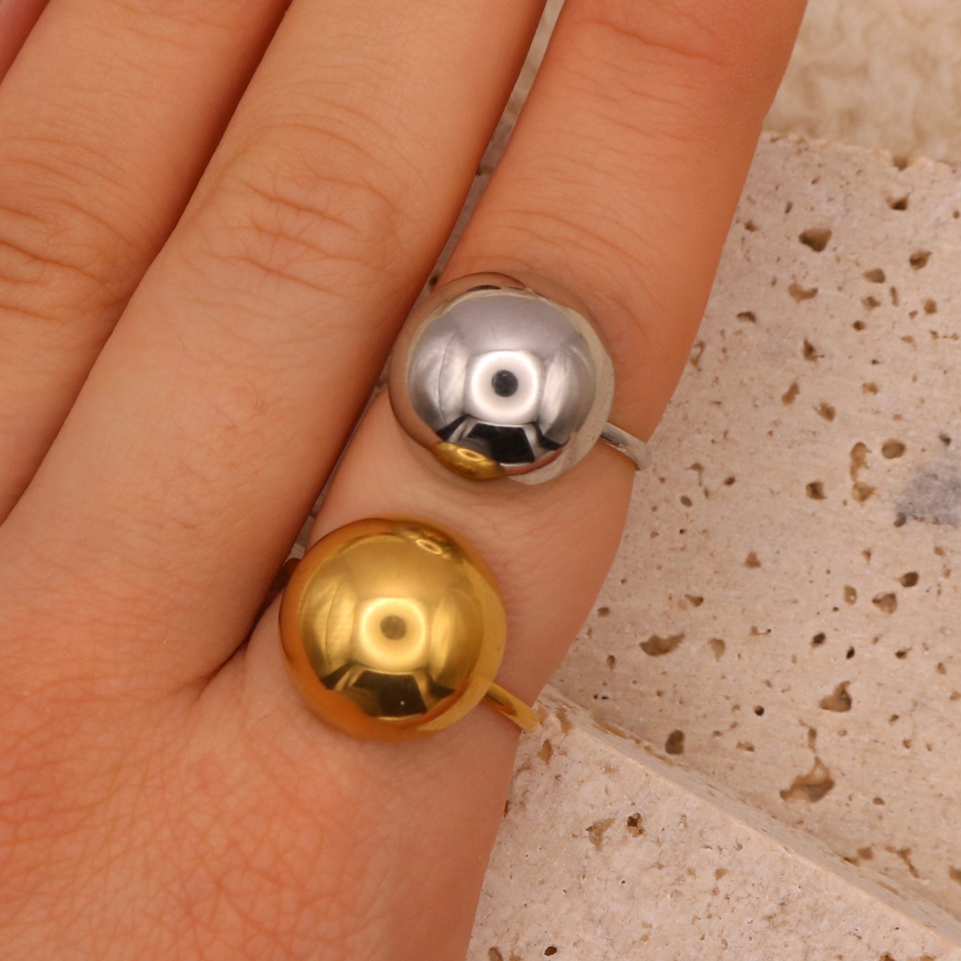 ANELLO MINI BOTTONE