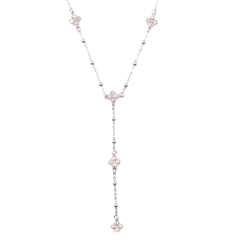 COLLANA LARIAT LUX QUATREFOIL