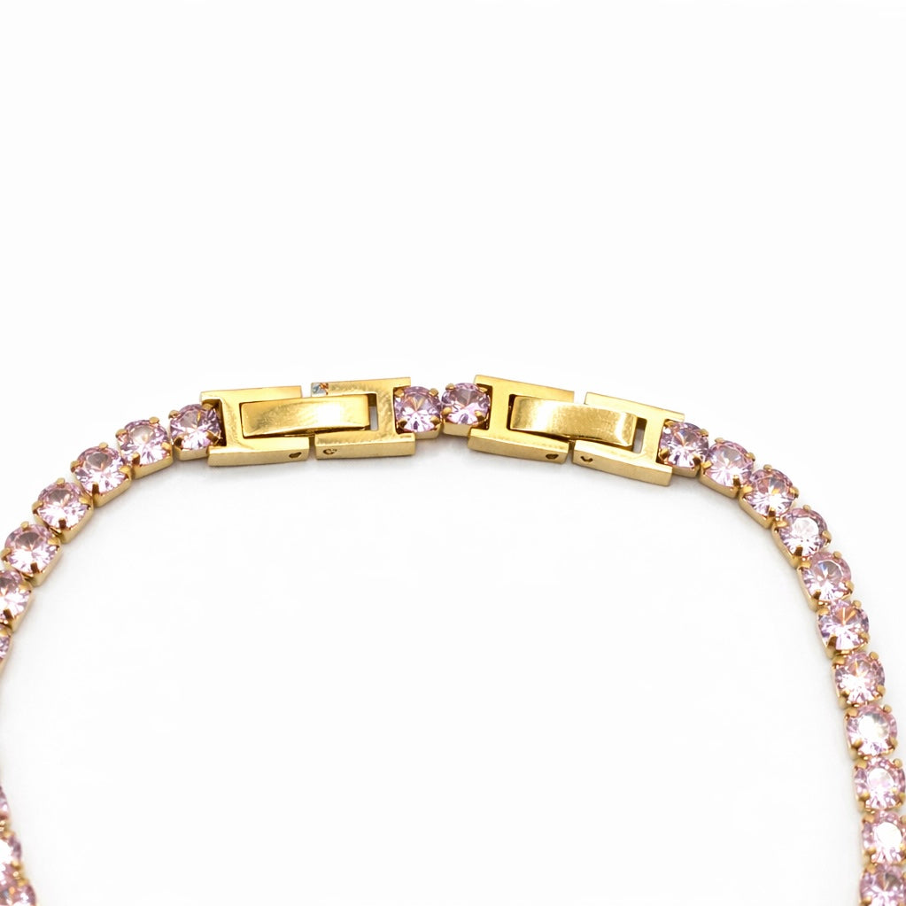 BRACCIALE TENNIS PINK