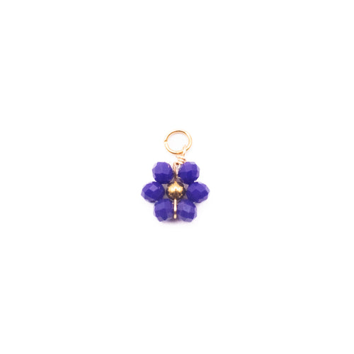 #CHARMBAR BLUE FLOWER