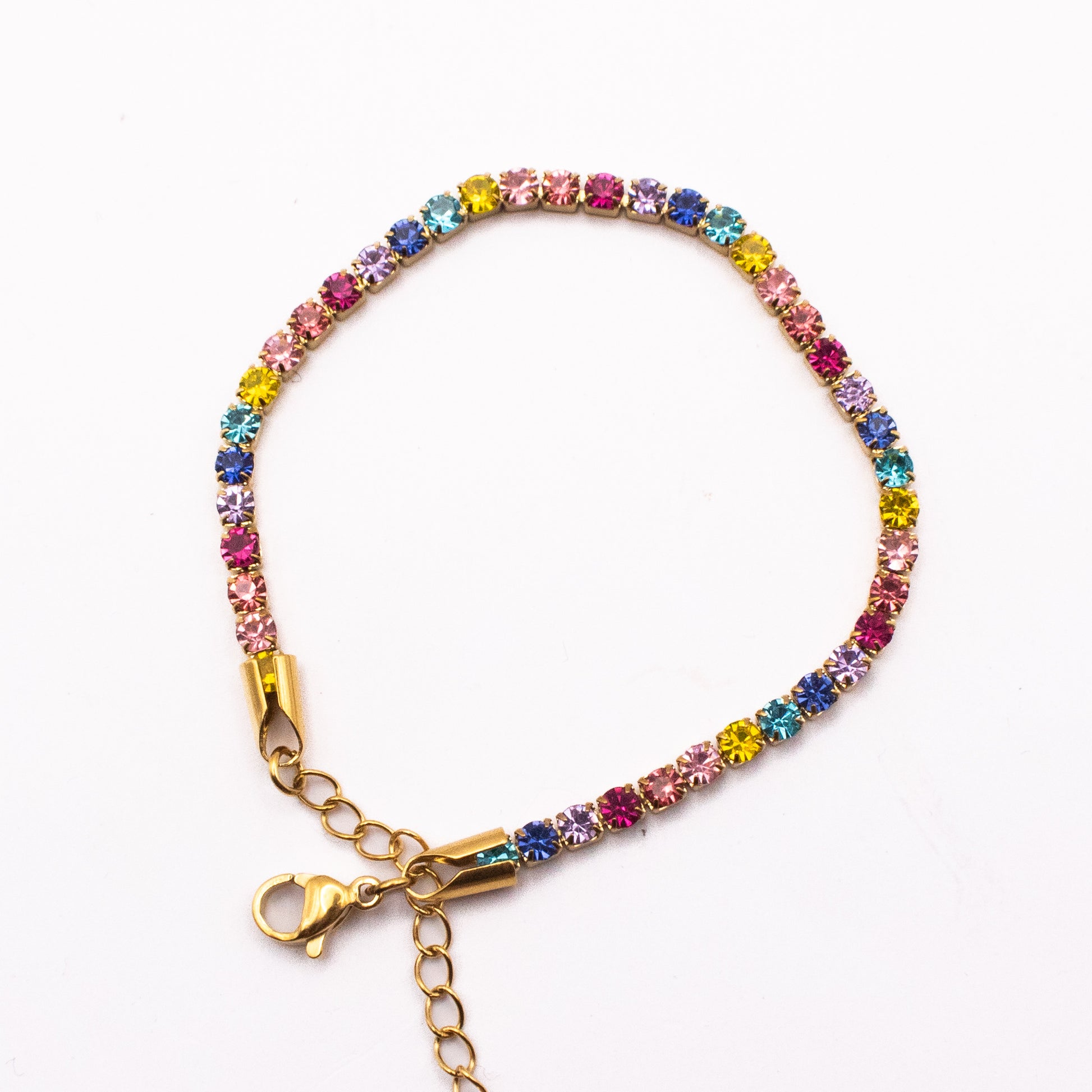 BRACCIALE TENNIS MULTICOLOR