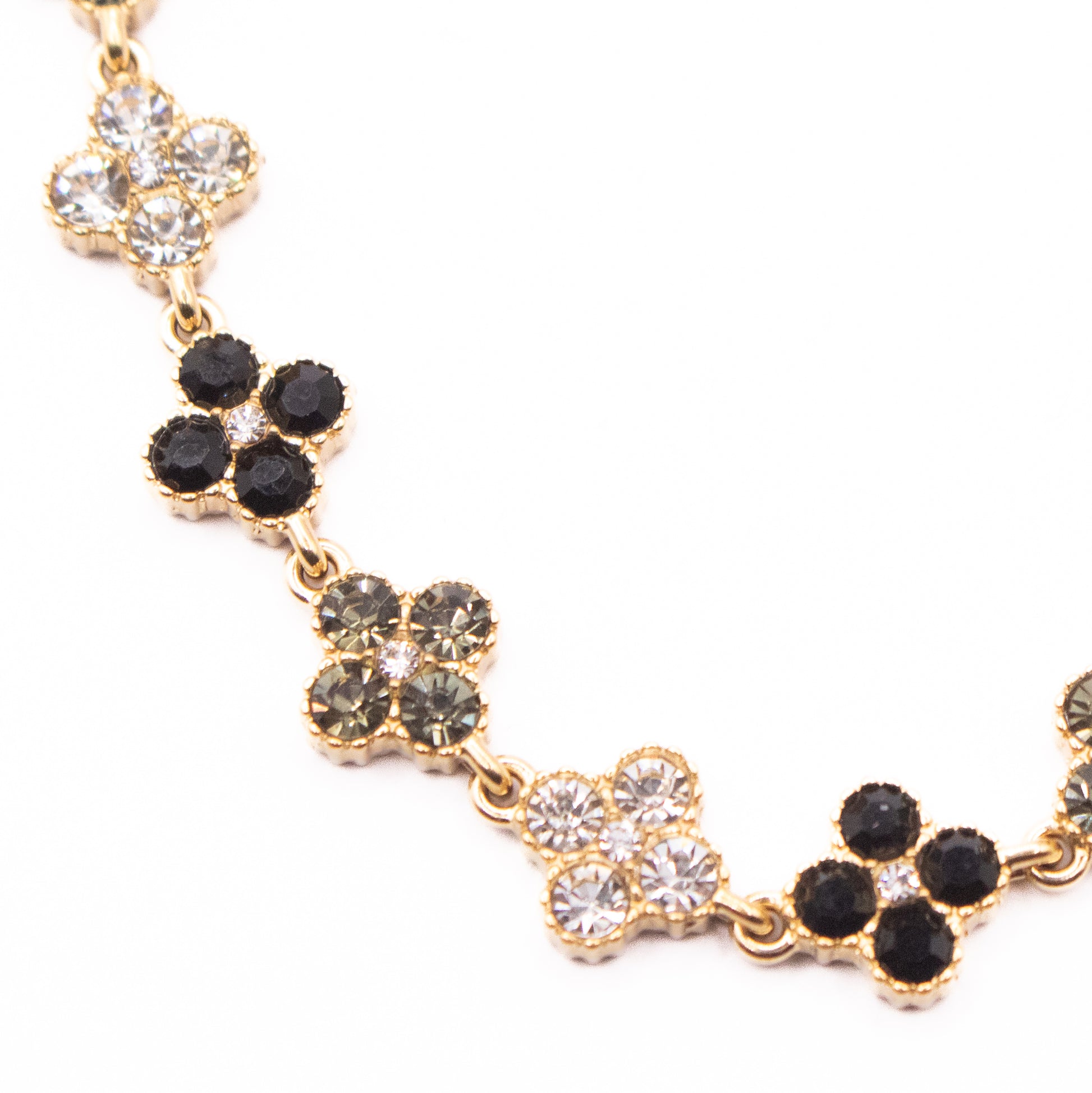 BRACCIALE LUX QUATREFOIL BLACK