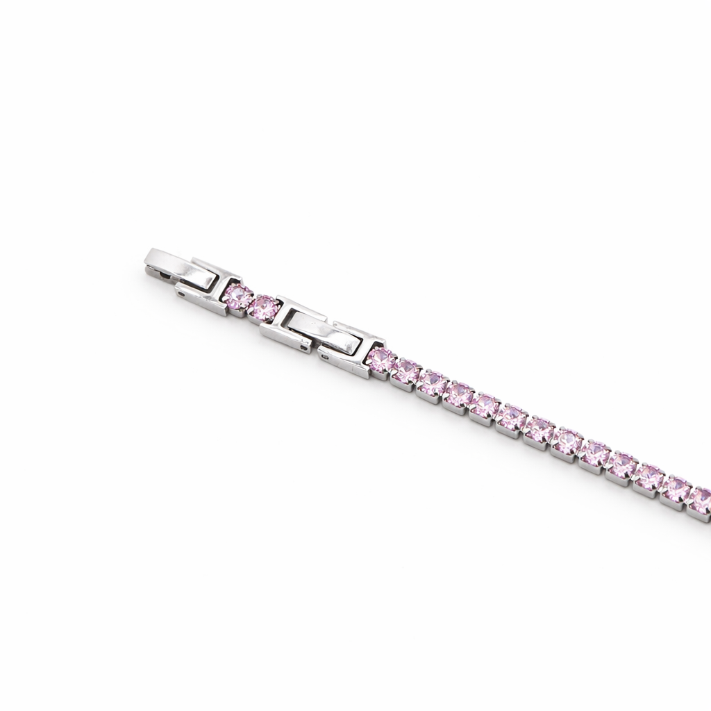 BRACCIALE TENNIS PINK