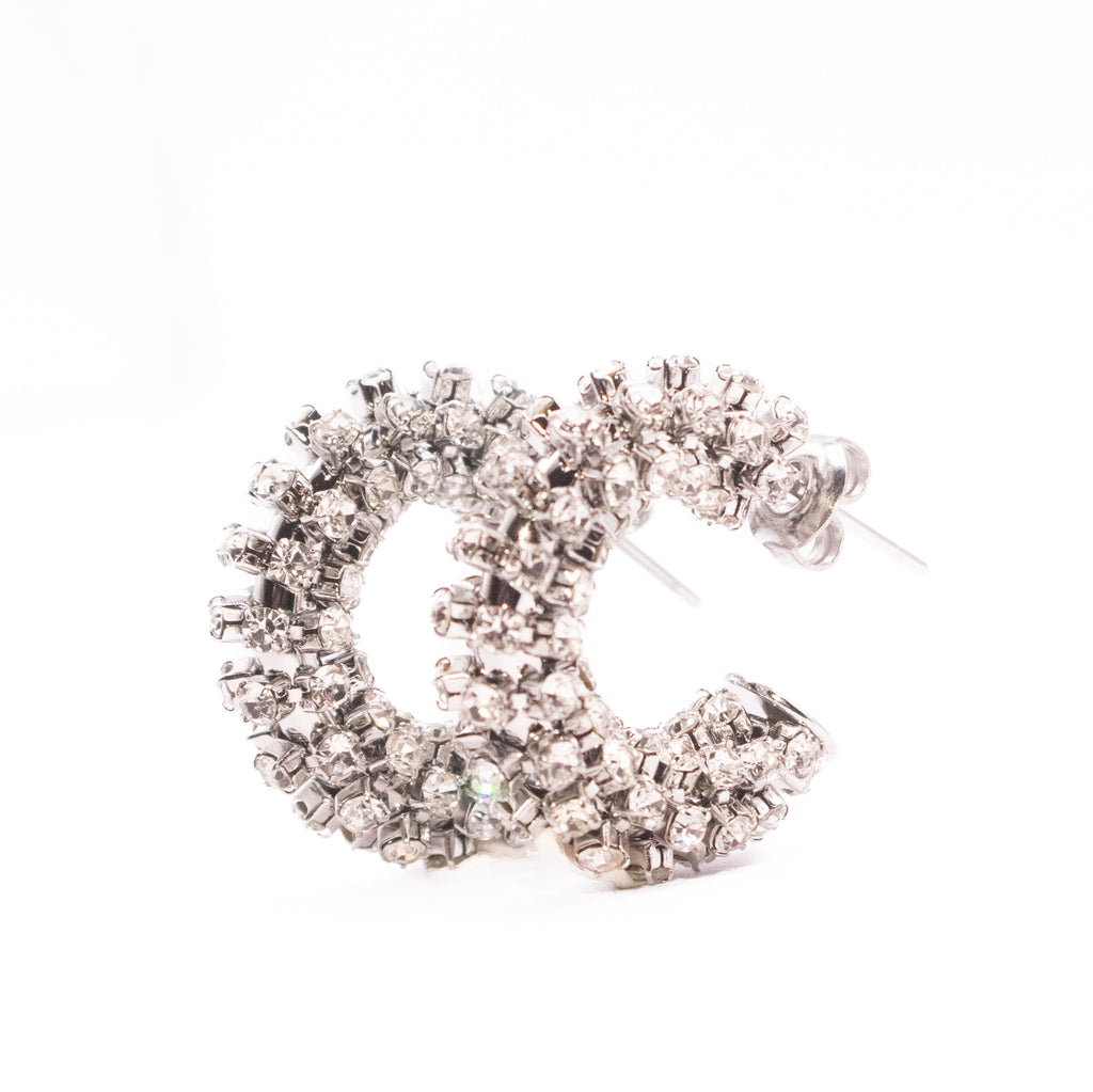 ORECCHINI CERCHI PAVÈ