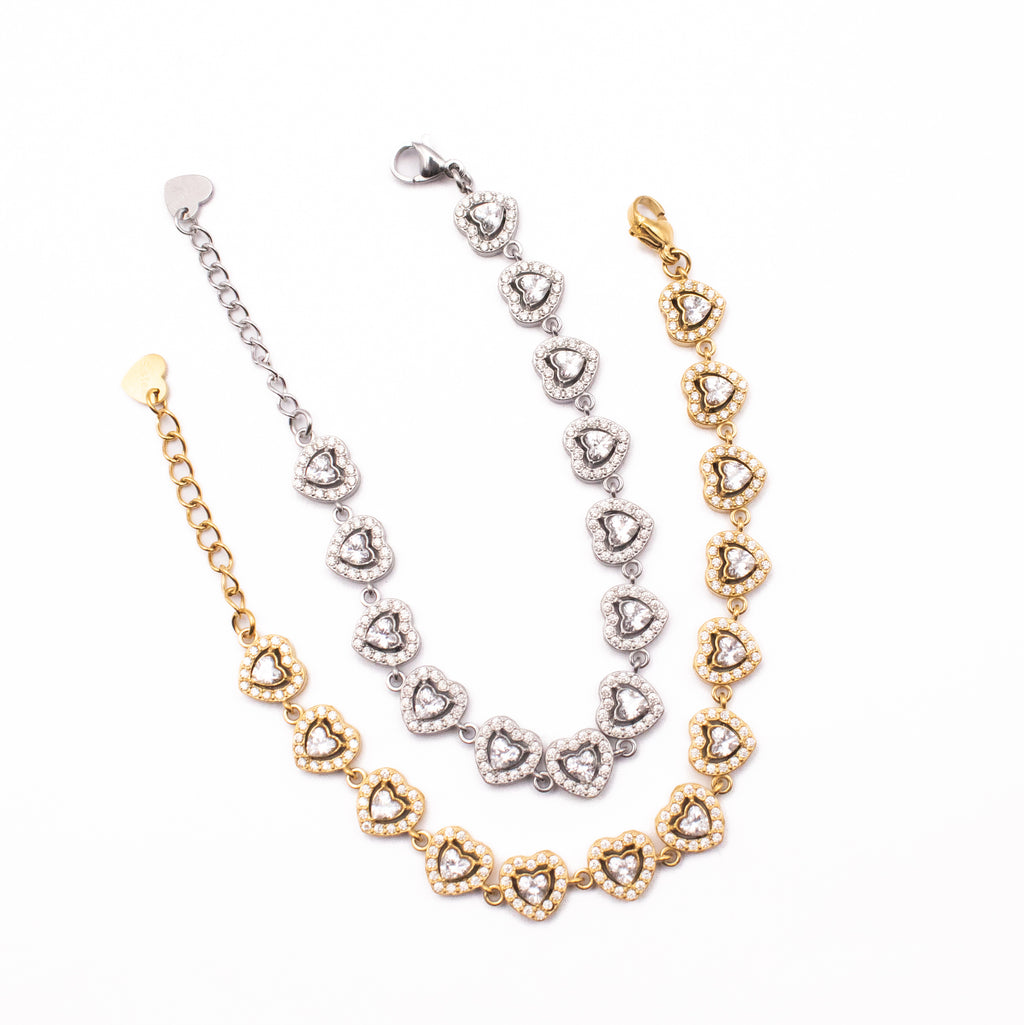 BRACCIALE HEART CHAIN