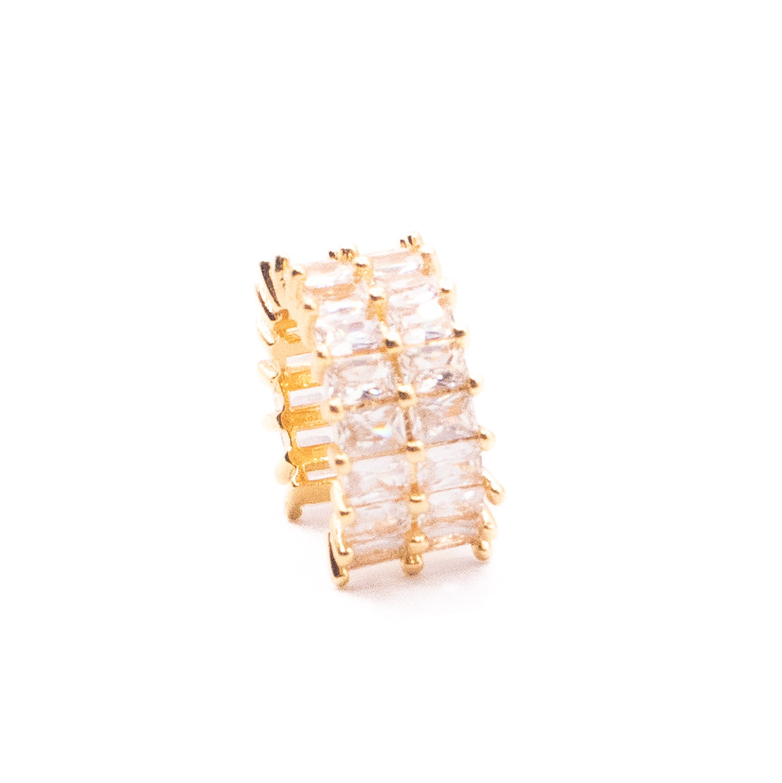 EAR CUFF DOUBLE BAGUETTE