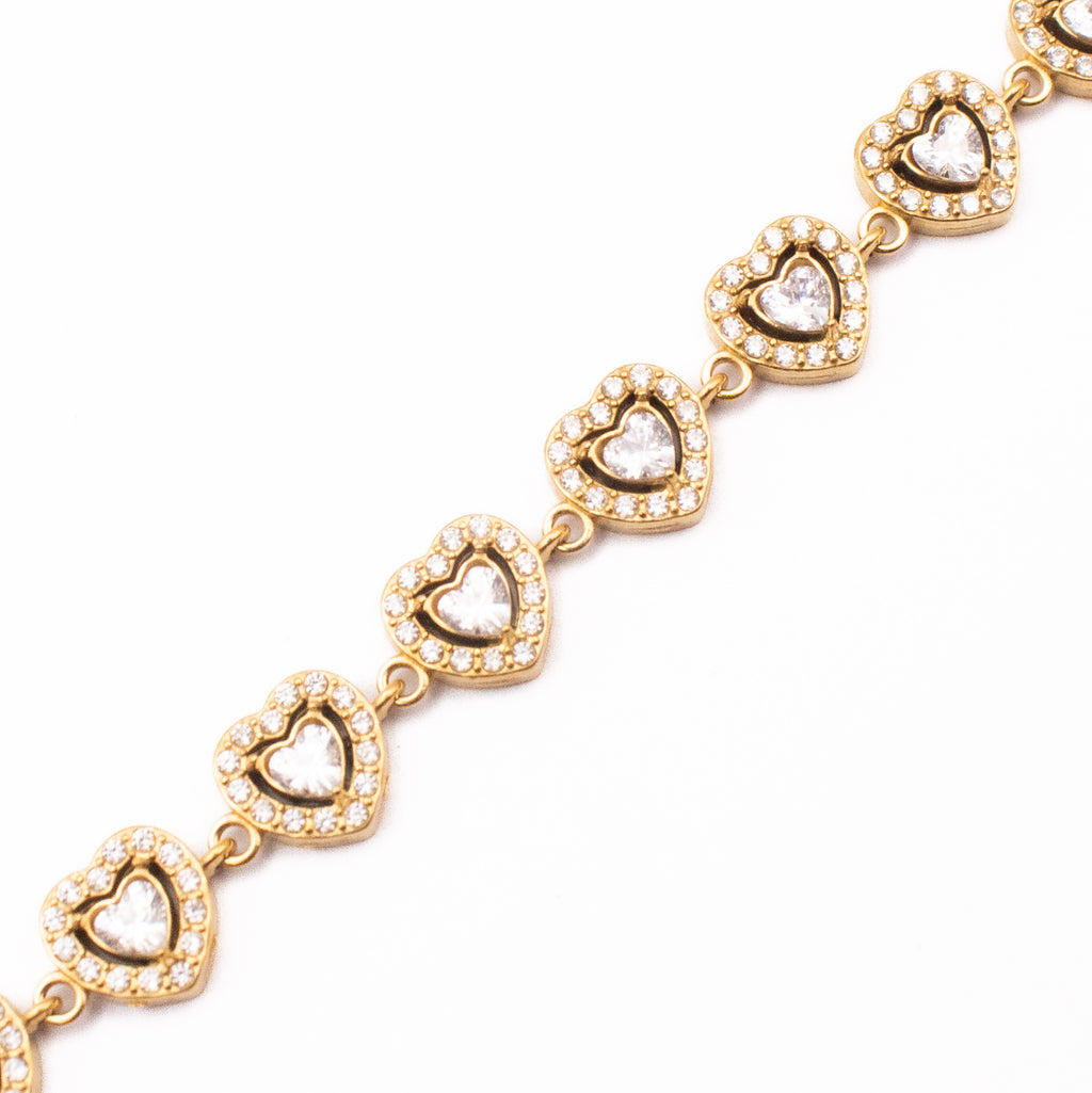 BRACCIALE HEART CHAIN