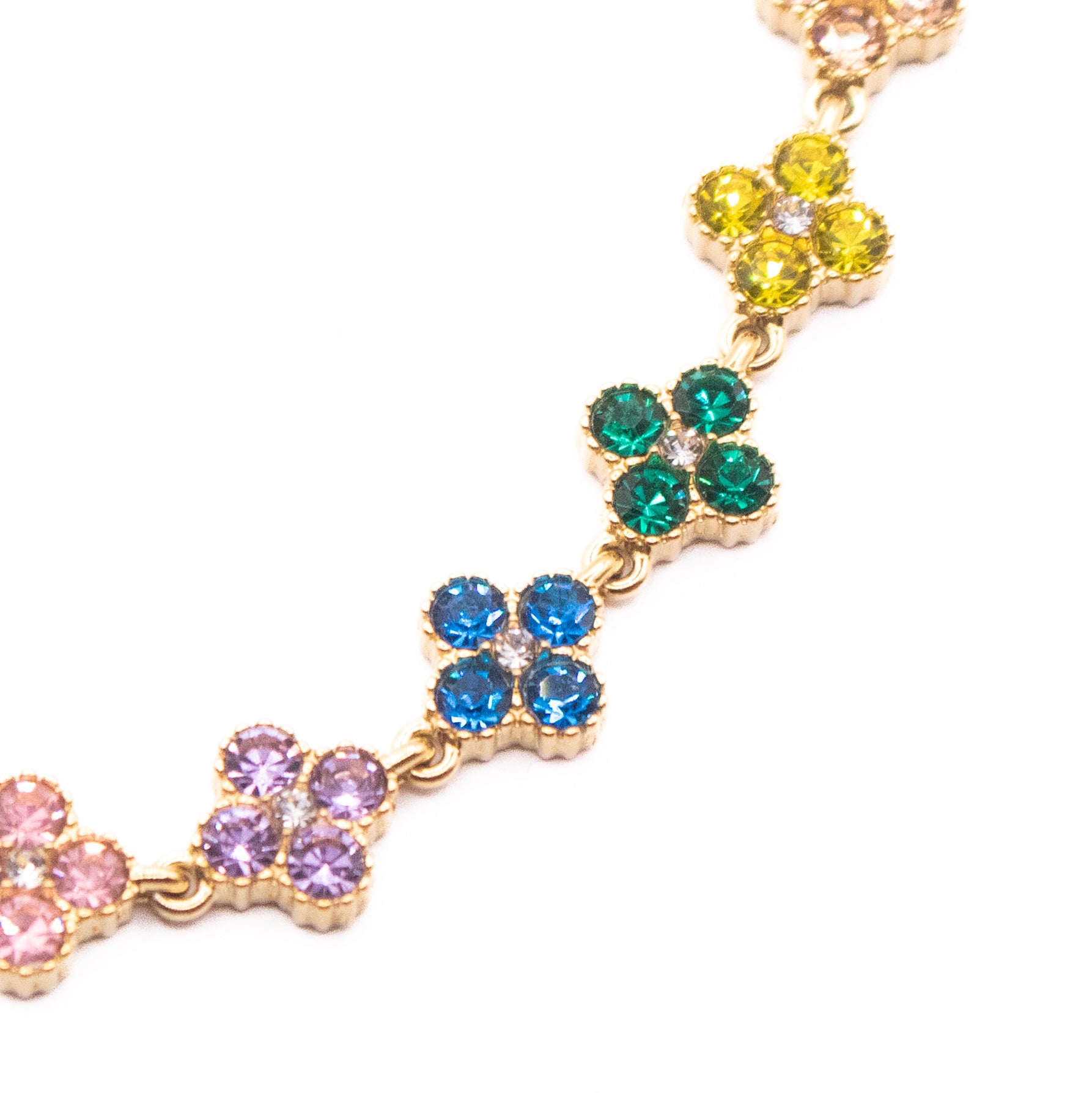 COLLANA LUX QUATREFOIL MULTICOLOR