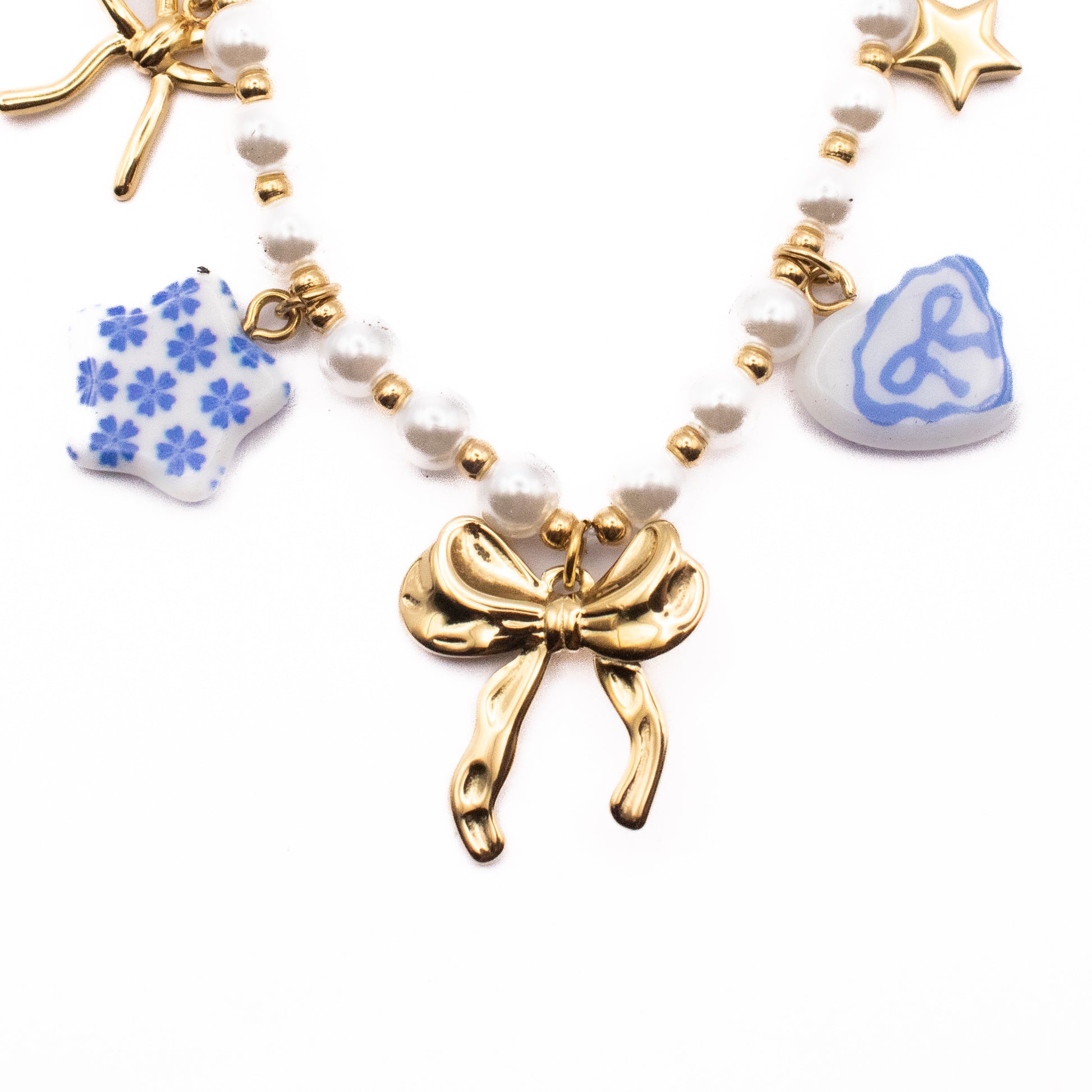 COLLANA PEARL BOW