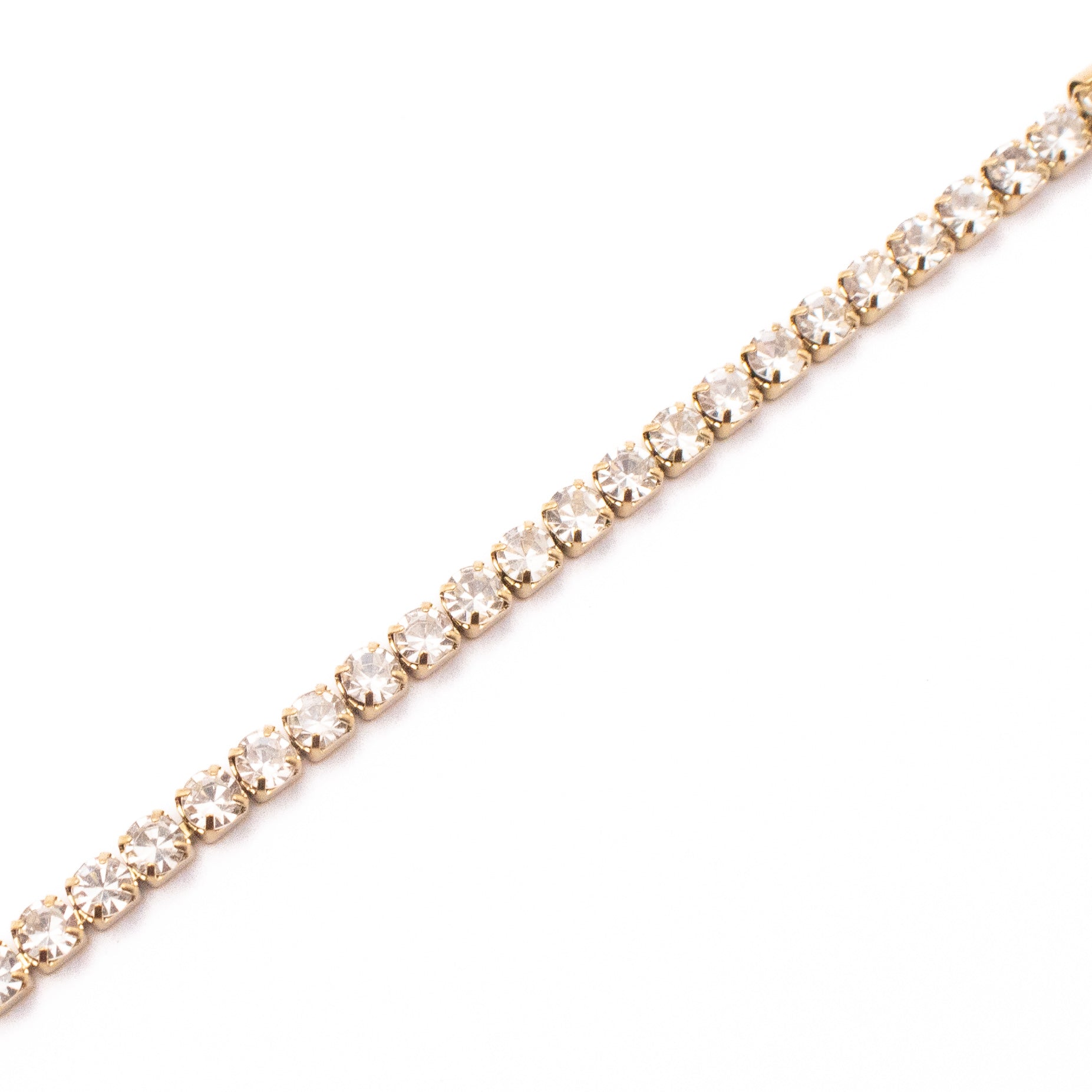 BRACCIALE TENNIS WHITE