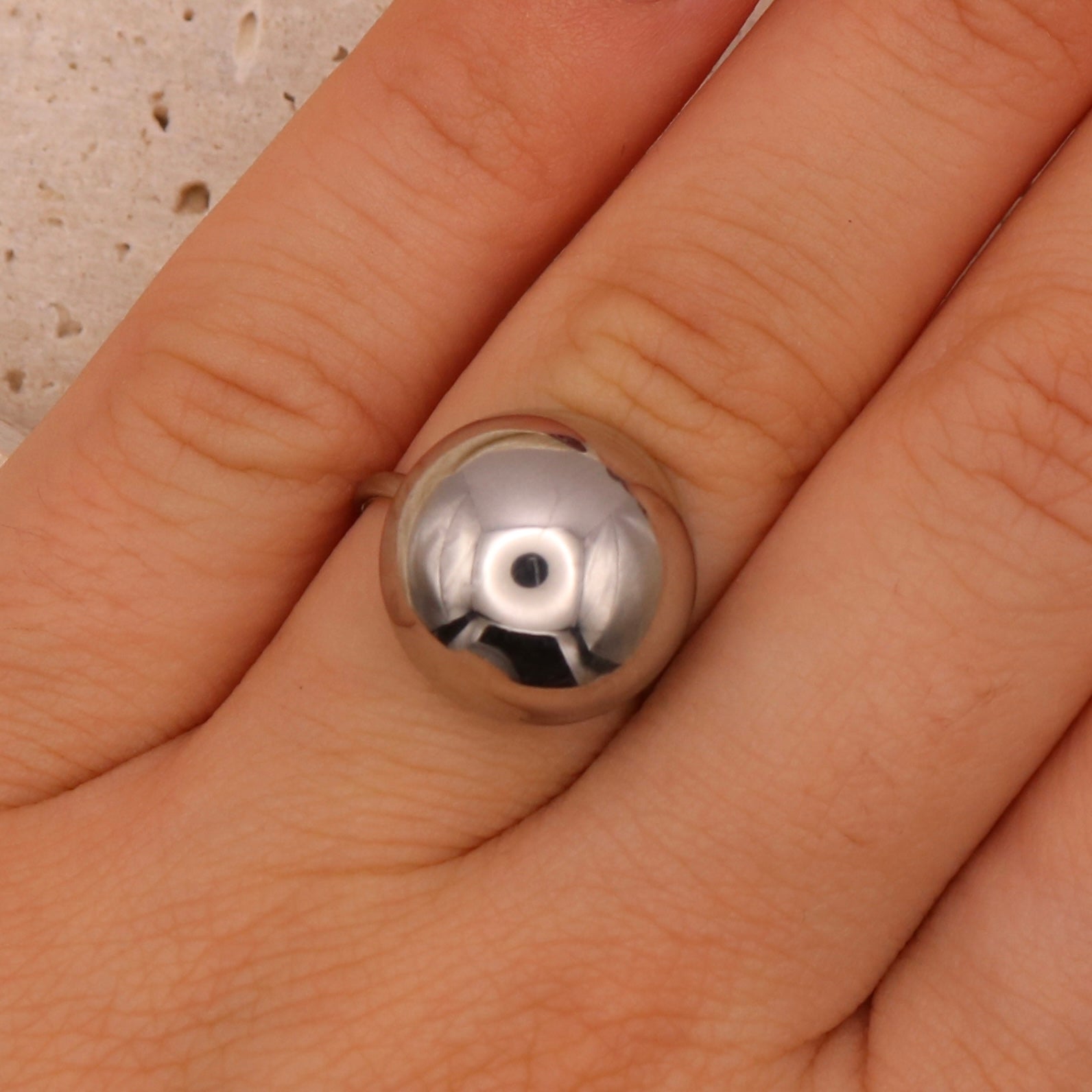 ANELLO MINI BOTTONE