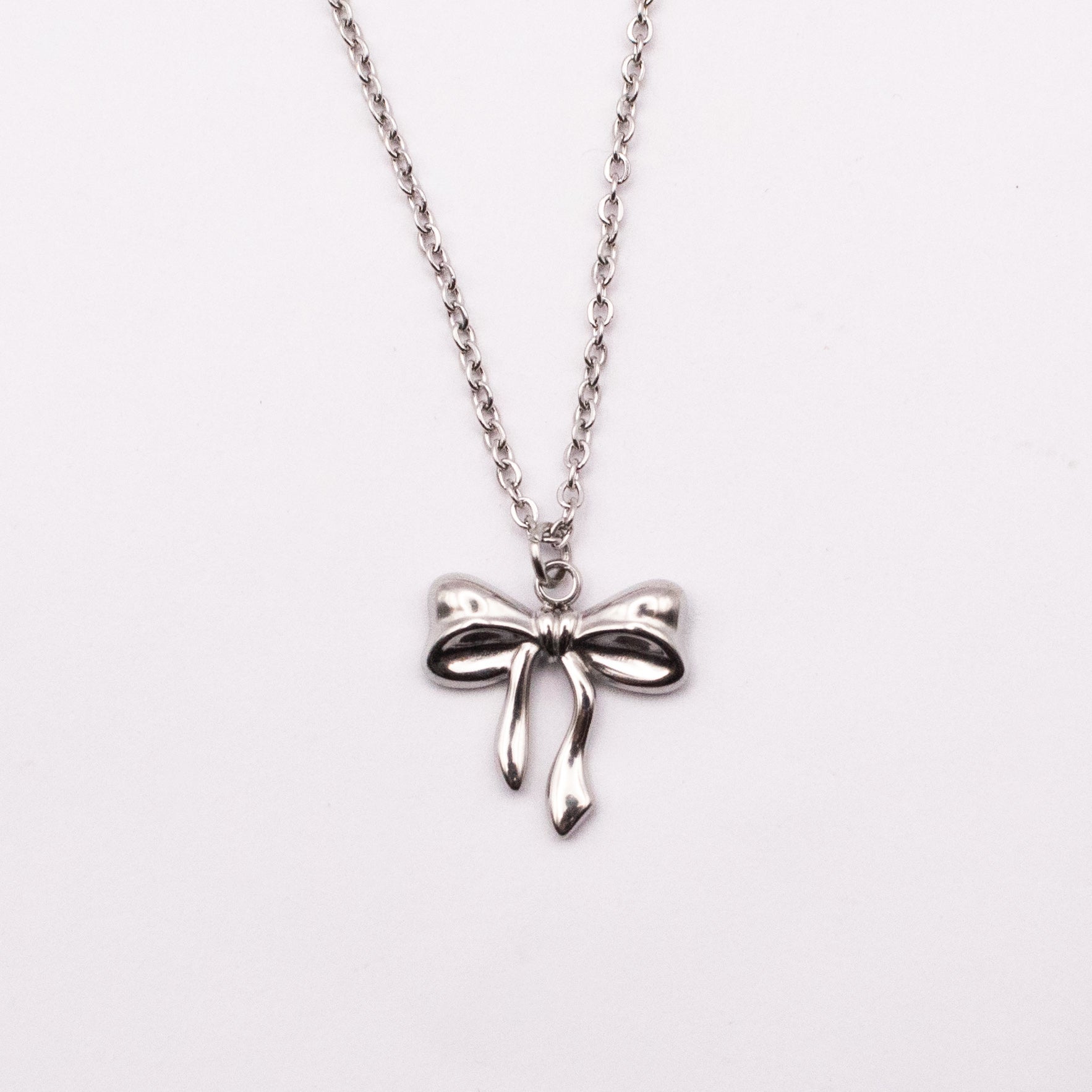 COLLANA VINTAGE BOW SILVER