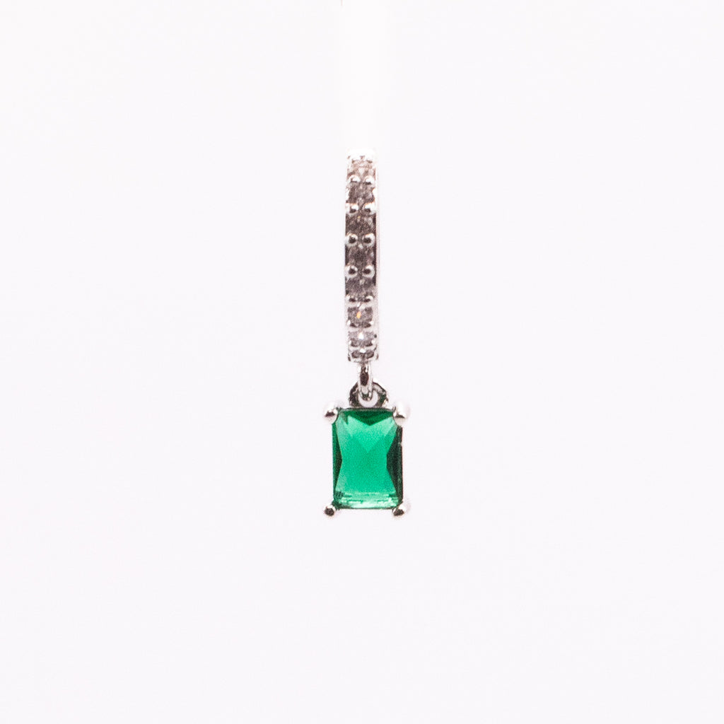 HOOP BAGUETTE GREEN
