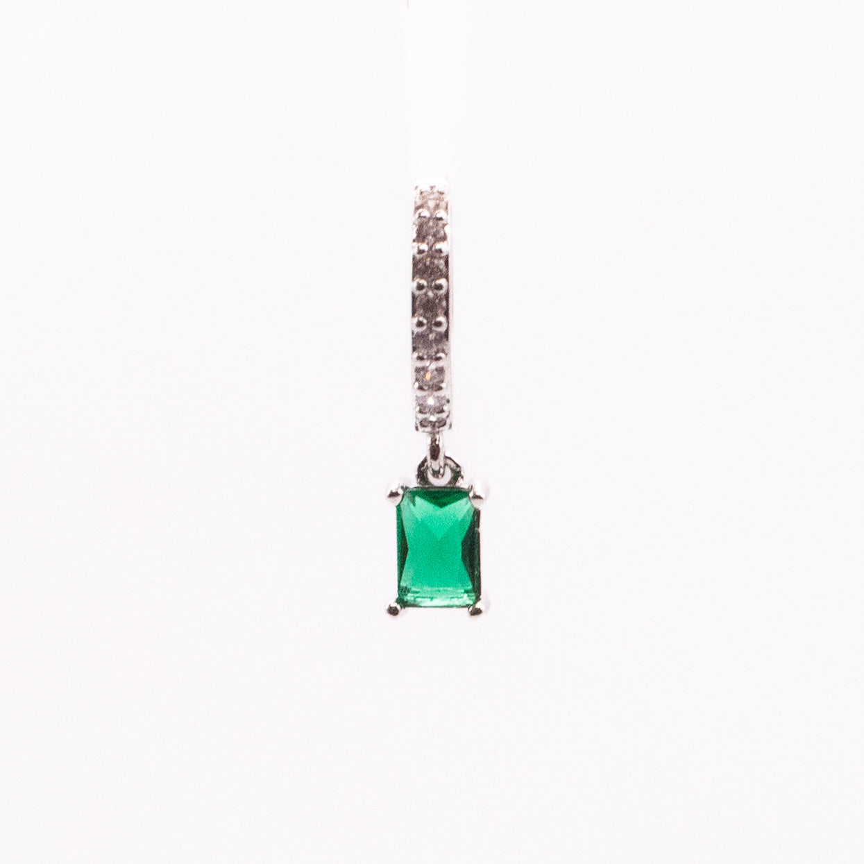 HOOP BAGUETTE GREEN