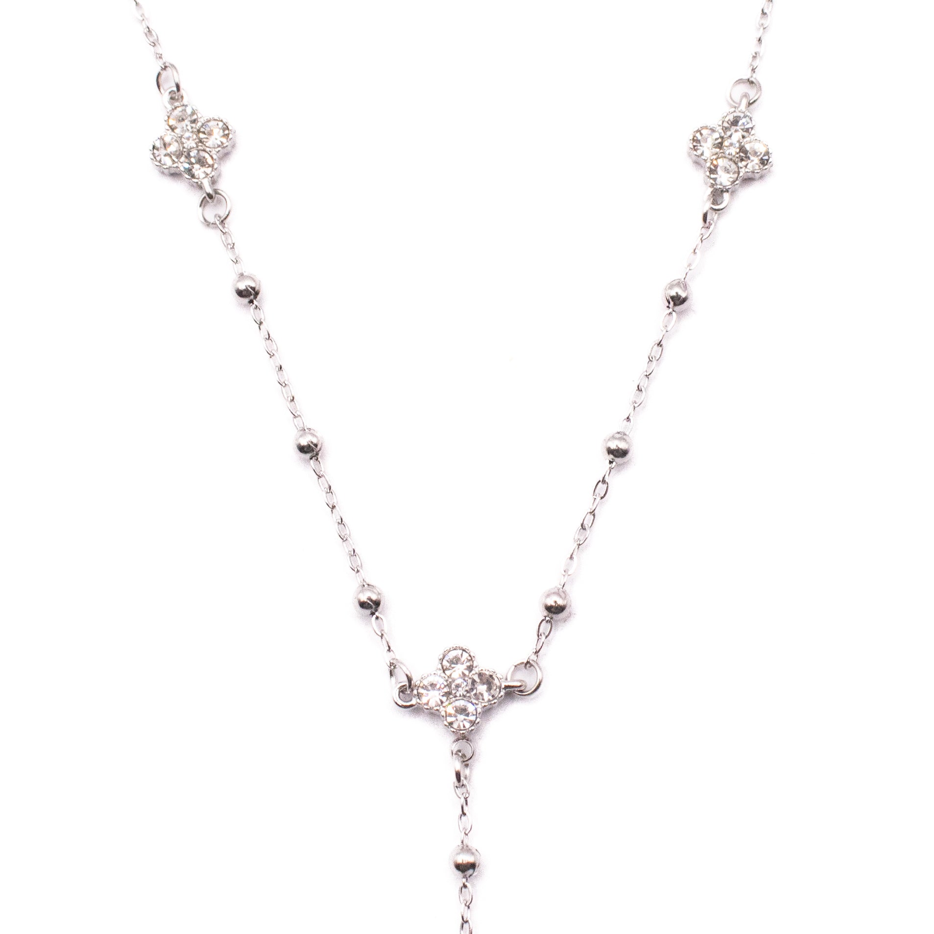 COLLANA LARIAT LUX QUATREFOIL