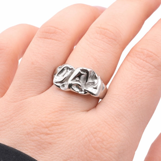 ANELLO ACCARTOCCIATO