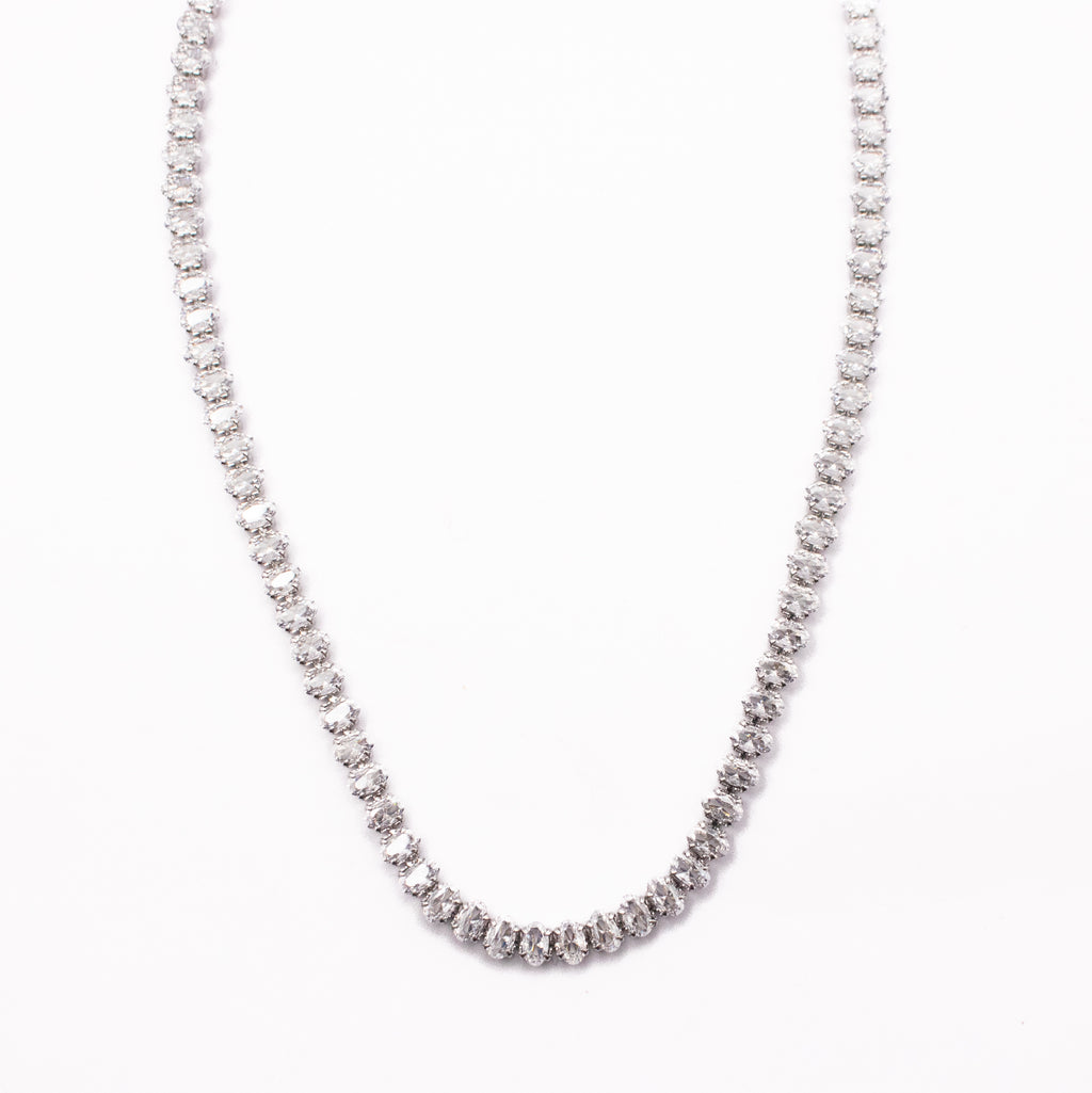 COLLANA GIROCOLLO OVAL TENNIS