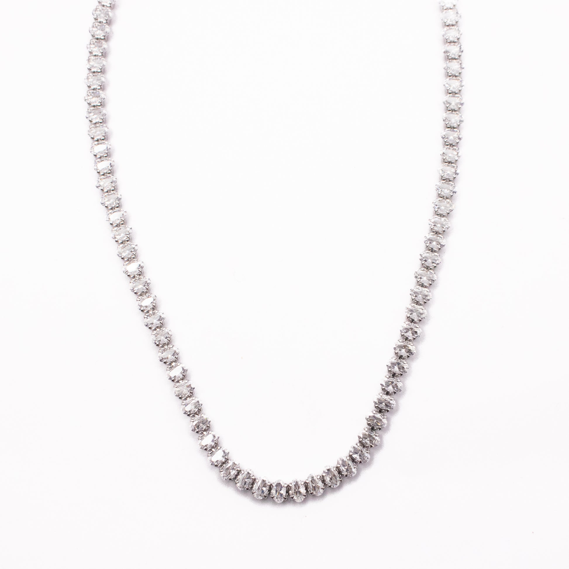 COLLANA GIROCOLLO OVAL TENNIS