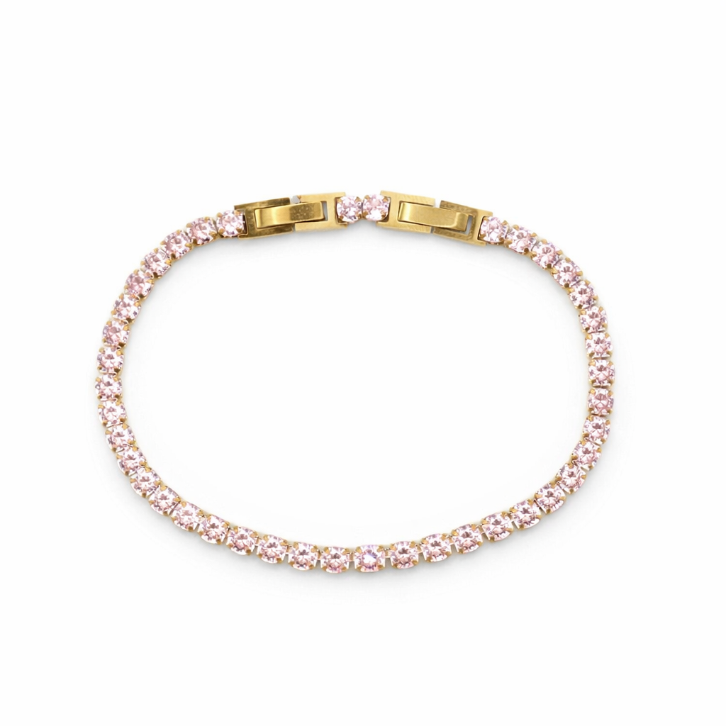 BRACCIALE TENNIS PINK