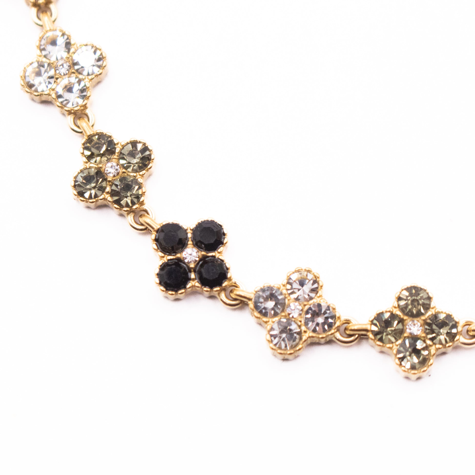 COLLANA LUX QUATREFOIL BLACK