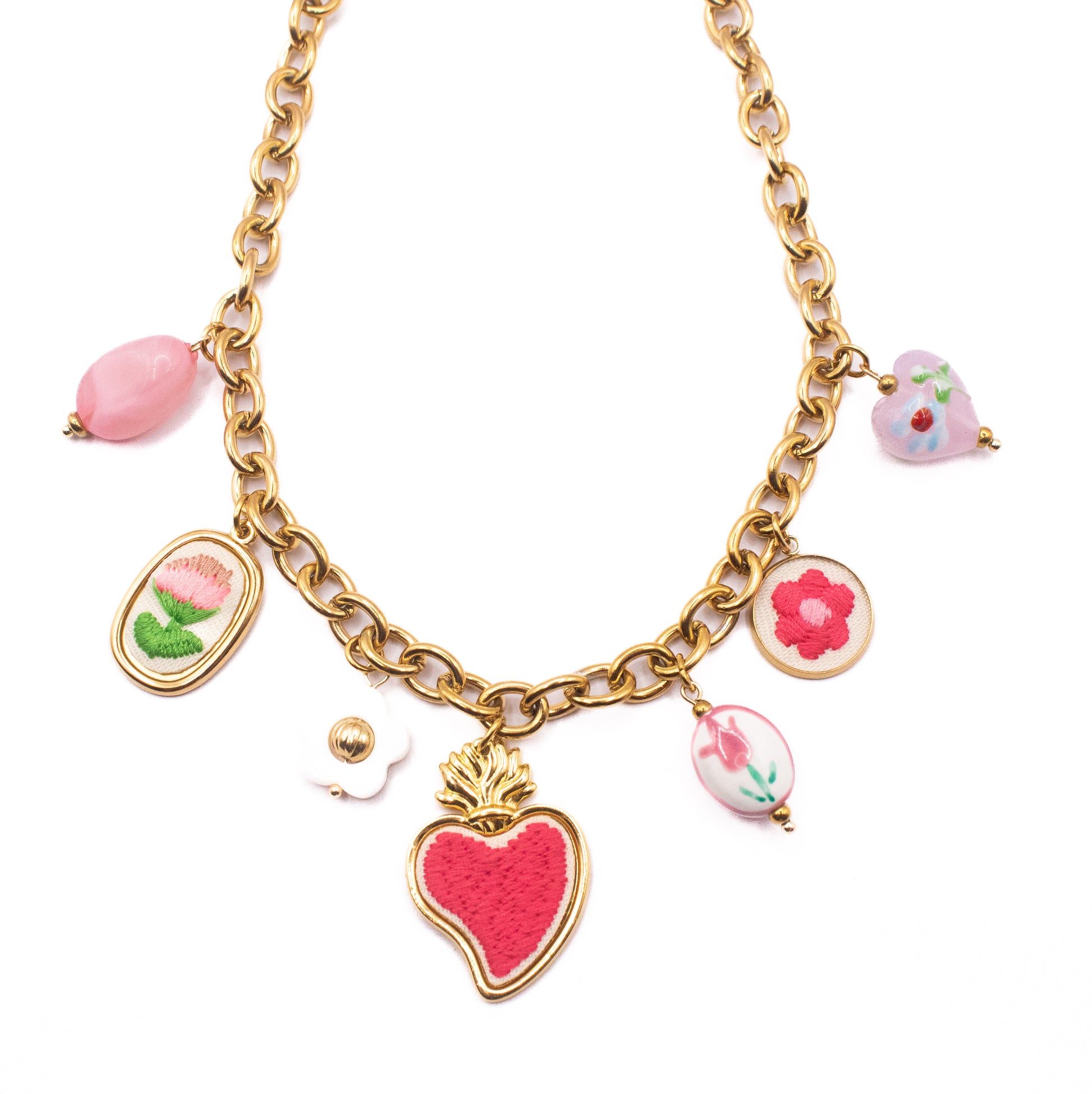 COLLANA PINK BLOOM