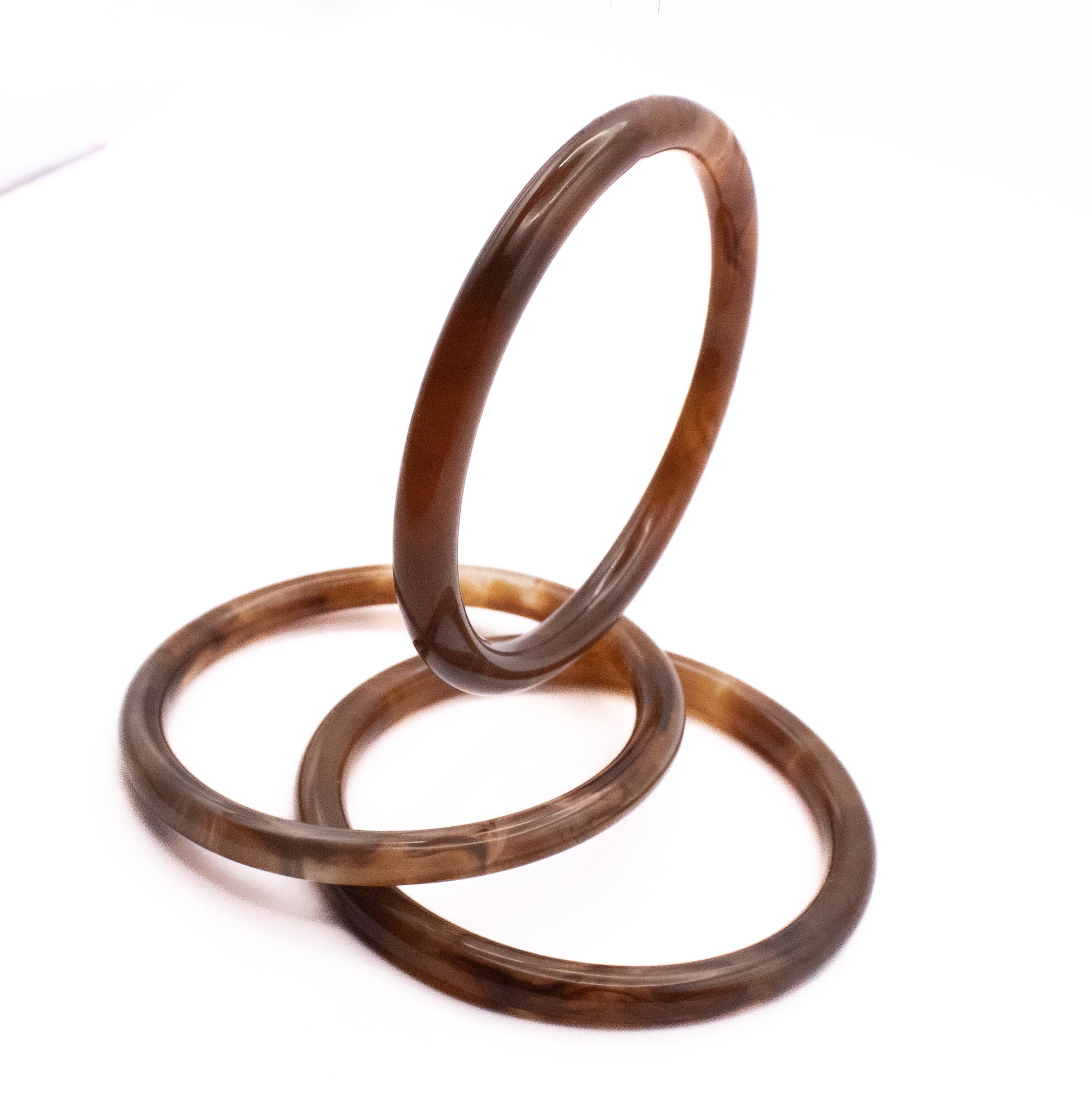 BRACCIALE RIGIDO BROWN