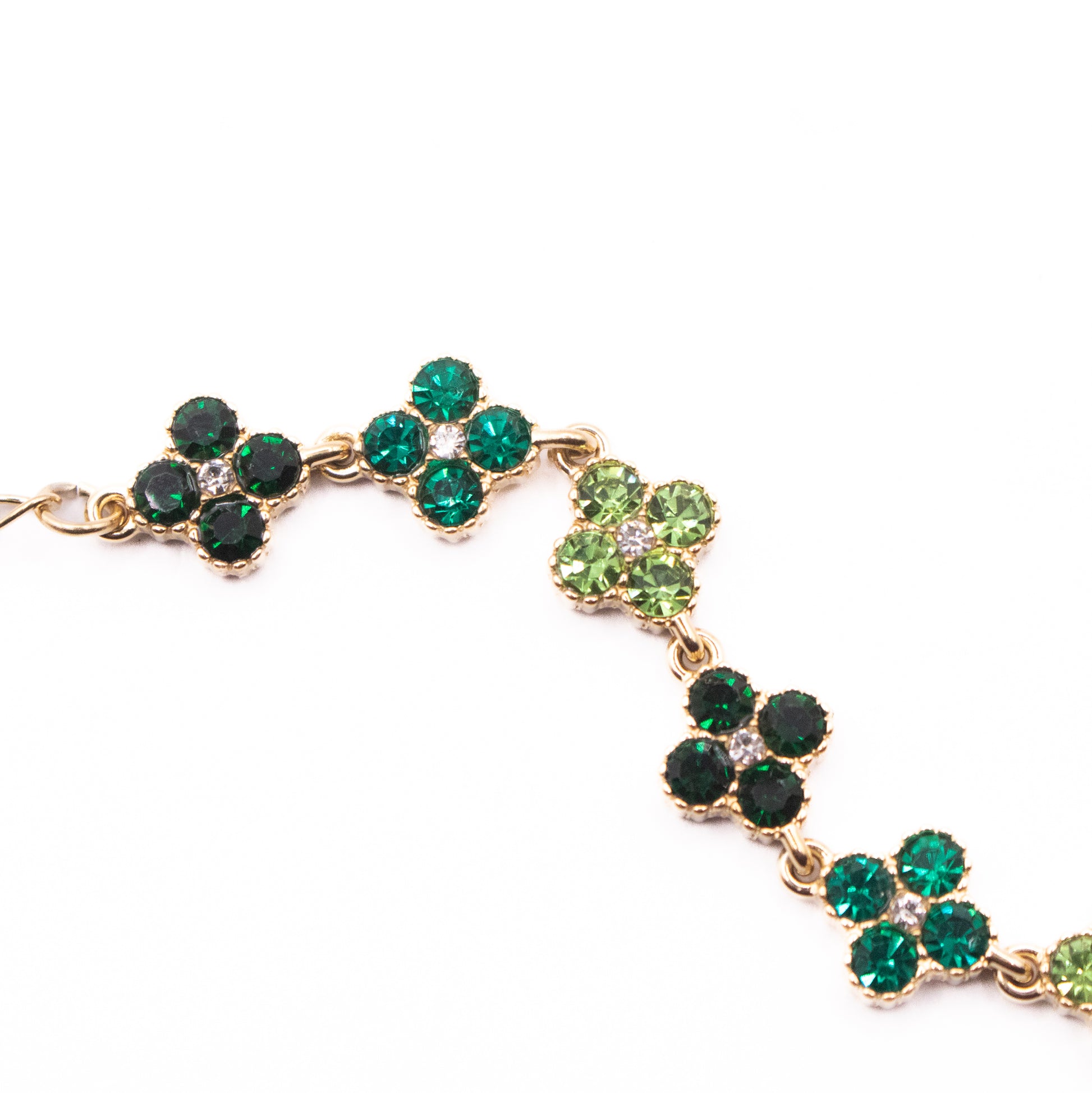 BRACCIALE LUX QUATREFOIL GREEN