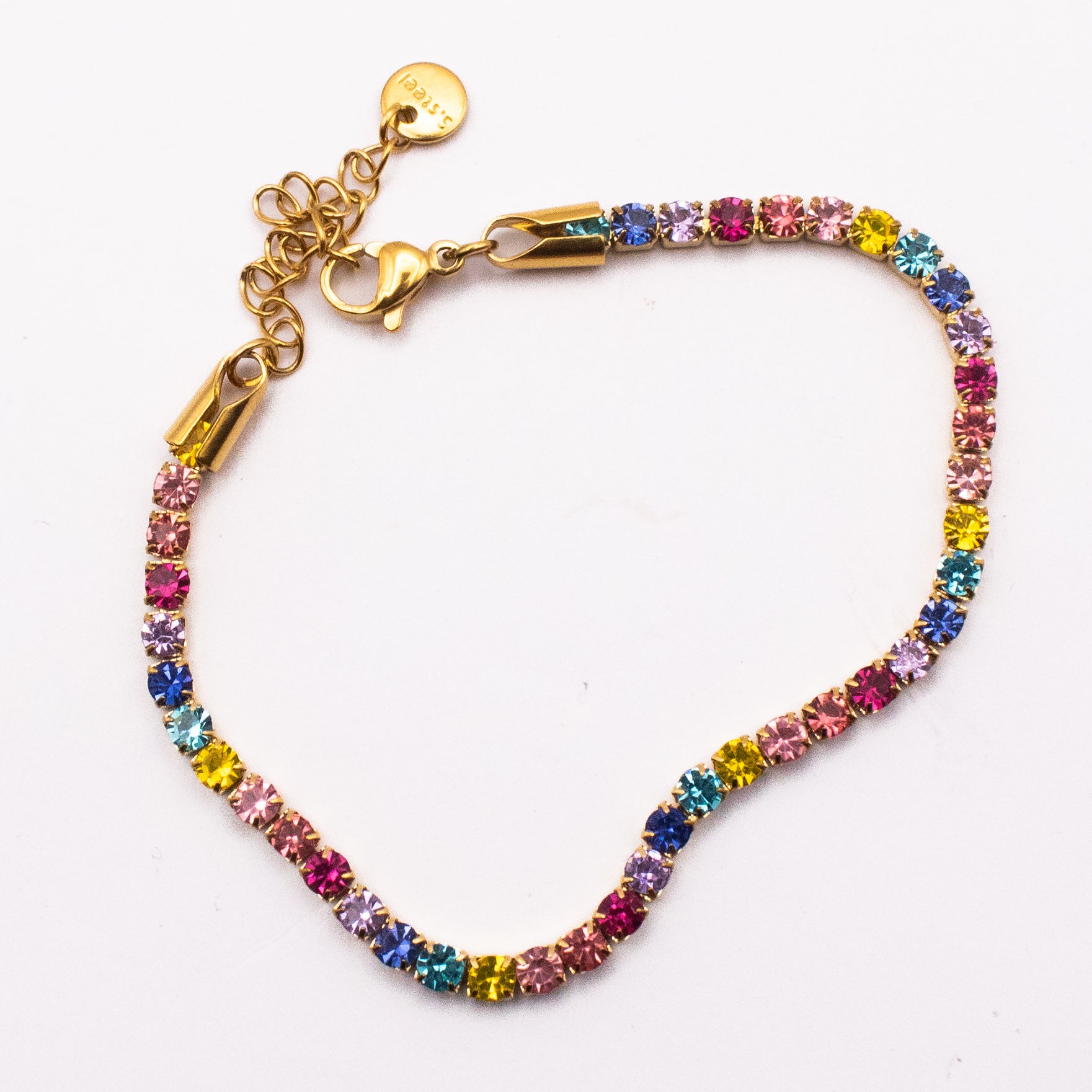 BRACCIALE TENNIS MULTICOLOR